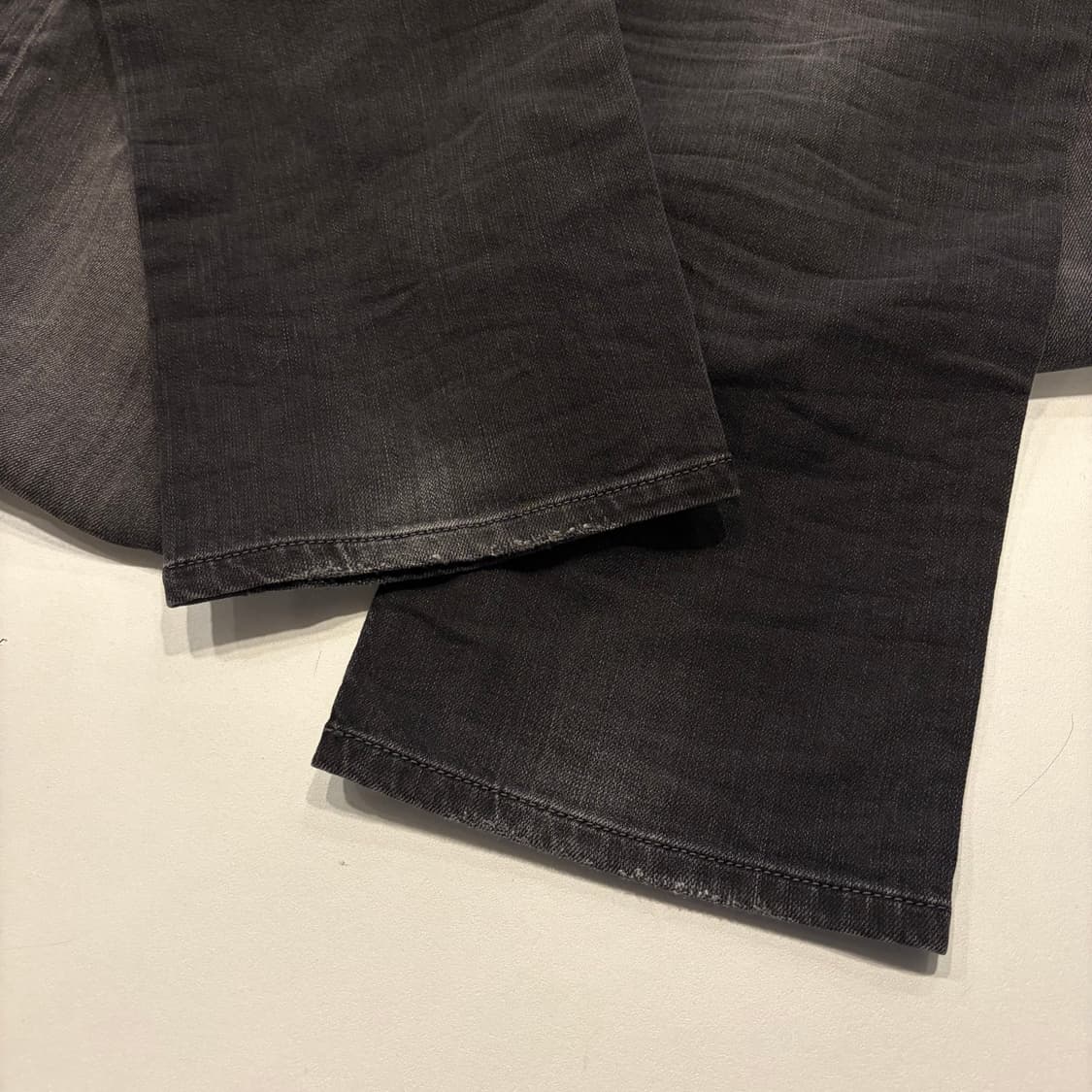 [30] 디젤 SAFADO 블랙 데님 청바지 팬츠 C677 상품이미지8