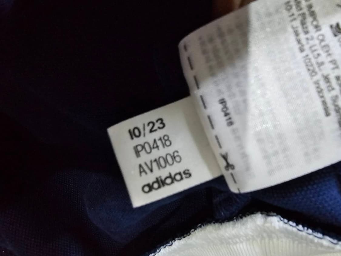 아디다스 클래식 베켄바우어 트랙 탑 나이트 인디고 110 / XXL 상품이미지7