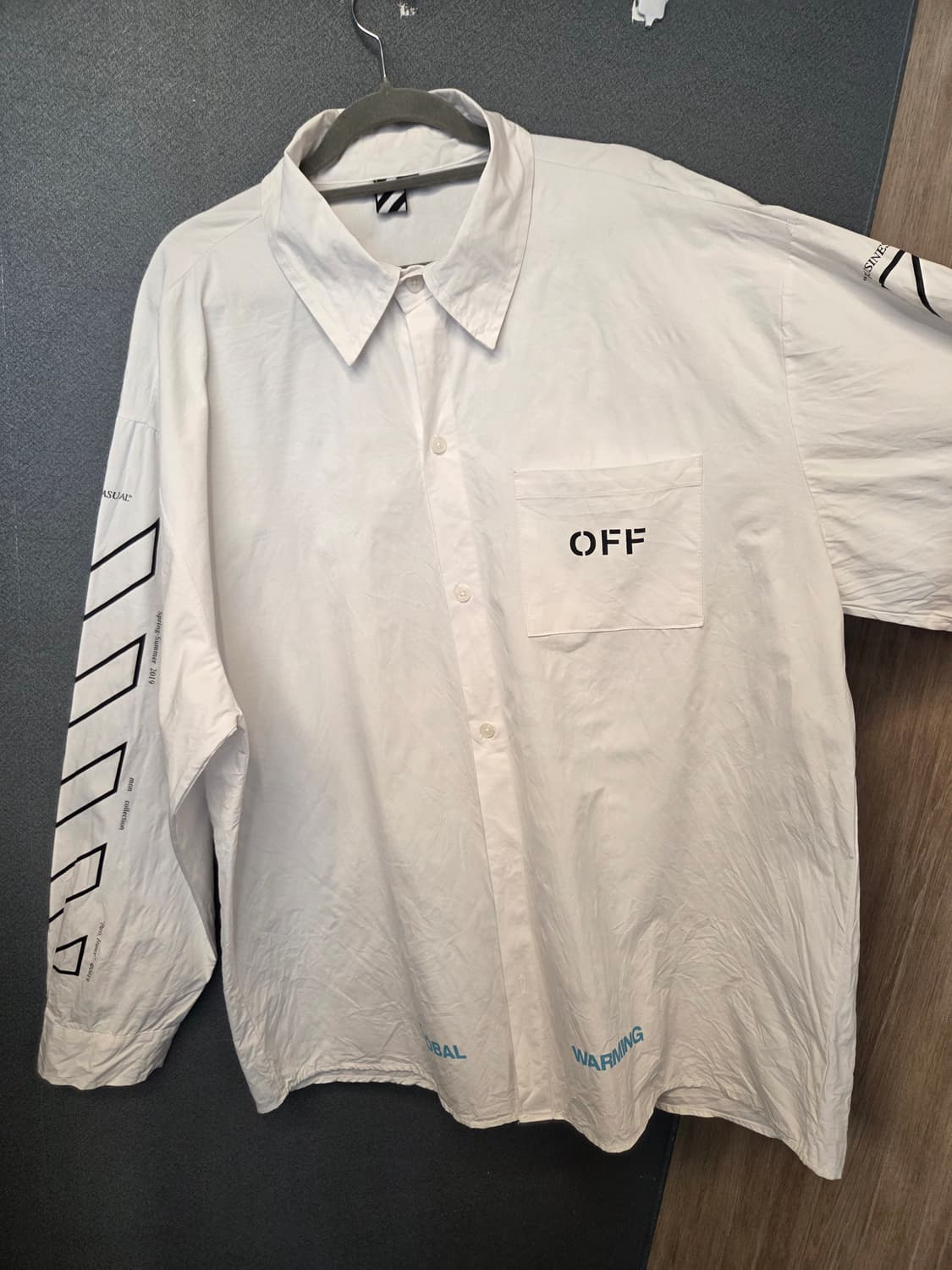 남성셔츠 (봄.가을용) 상품이미지4