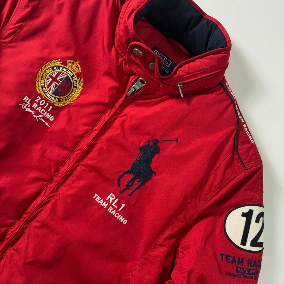 Polo 폴로 랄프로렌 R1 2-way 레이싱 페티드 자켓 상품이미지5