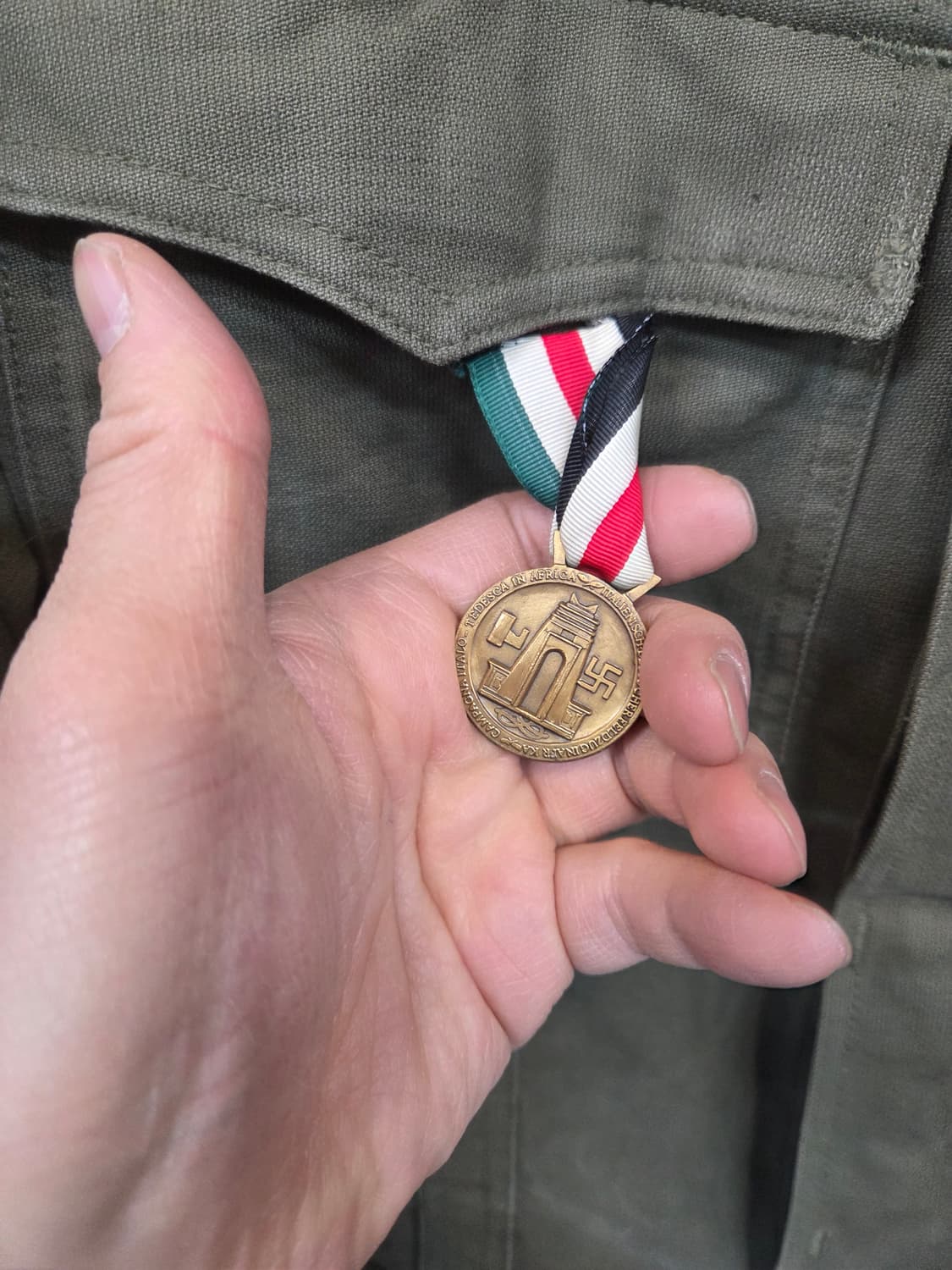 독일군 야상 필드자켓 대략 L 상품이미지4