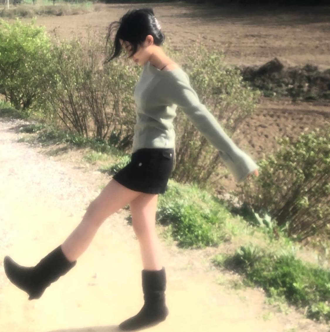 애즈온 매디 아일렛 니트 아이보리 상품이미지5