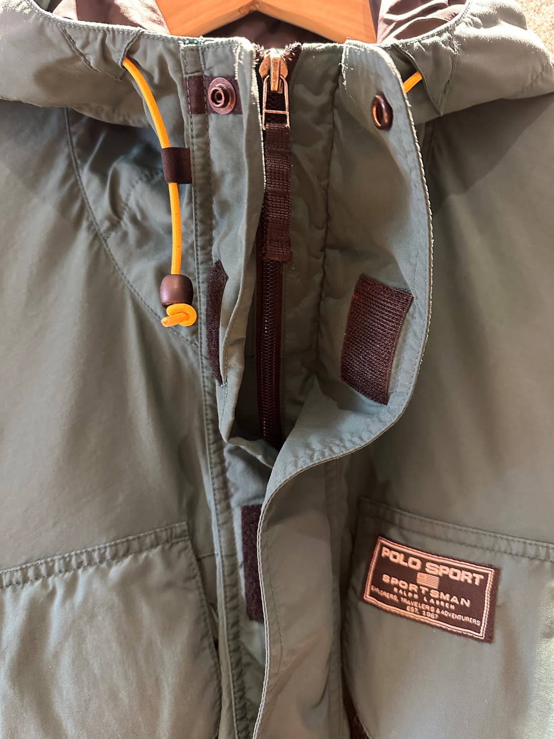 90년대 폴로 스포츠 스포츠맨 피싱 아노락 재킷 상품이미지4