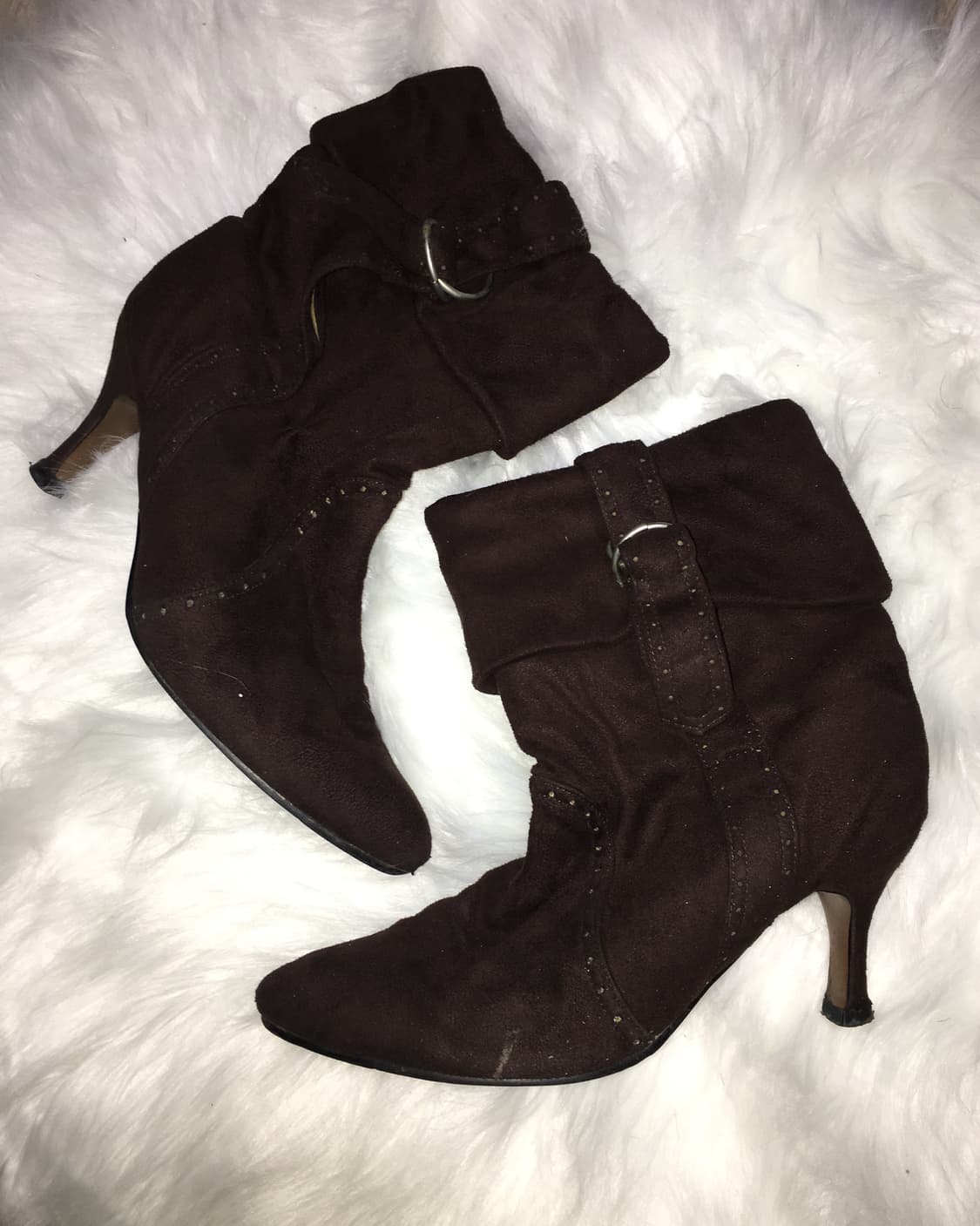 buckle suede folding boots (240) 상품이미지1