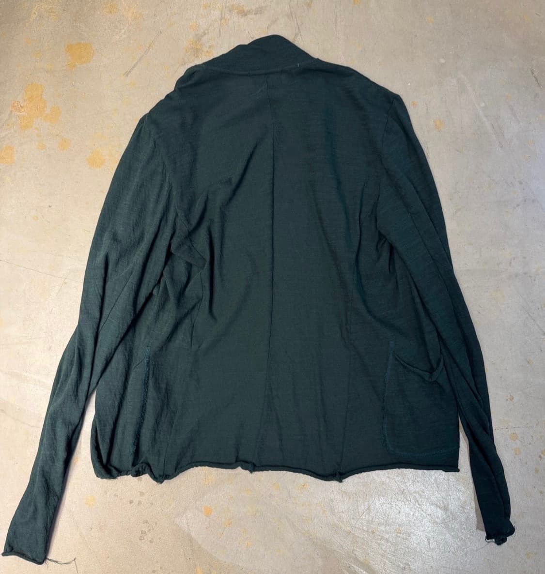 Kolor 테일러디테일 그린 가디건 상품이미지8