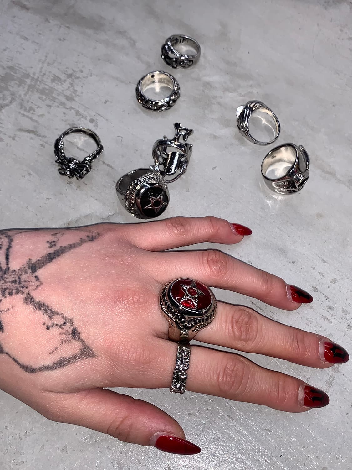 빈티지 락시크 레드 데빌링 상품이미지1