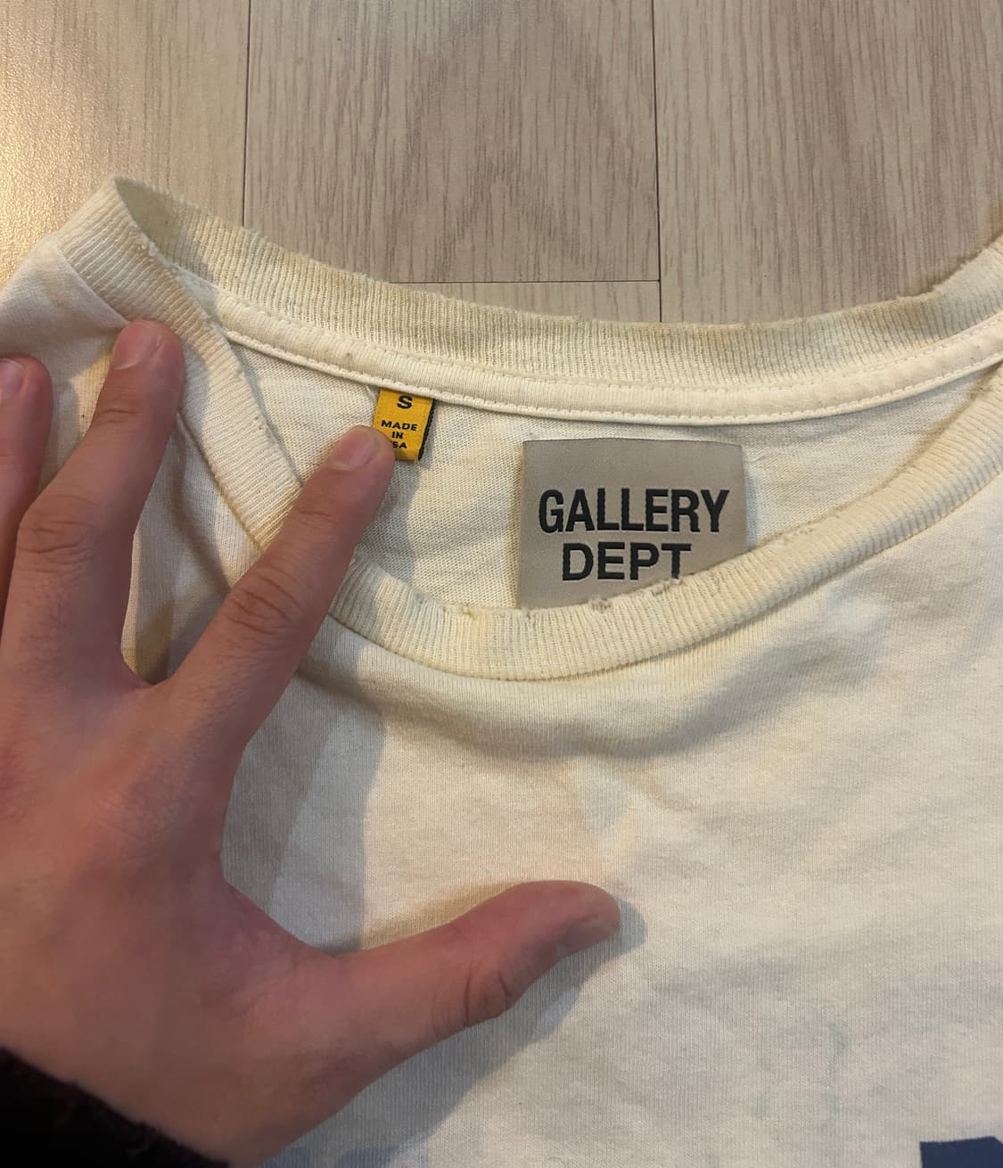 갤러리 디파트먼트 스튜던트 코치 리버시블 티셔츠 아카이벌 화이트 상품이미지3