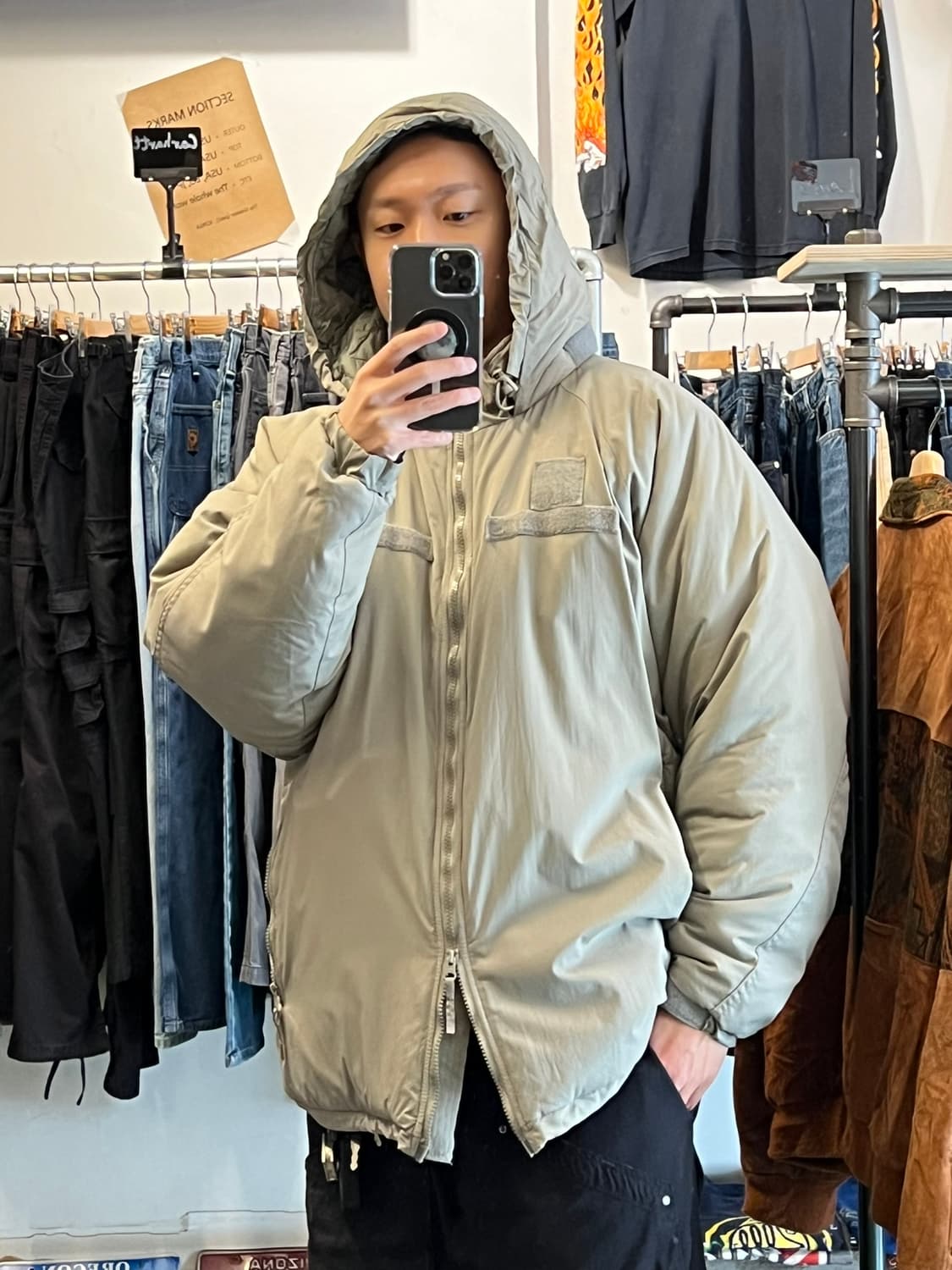 [L] 미군 ECWCS 혹한기 파카 보급 레벨 7 USA 패딩 3세대 상품이미지3