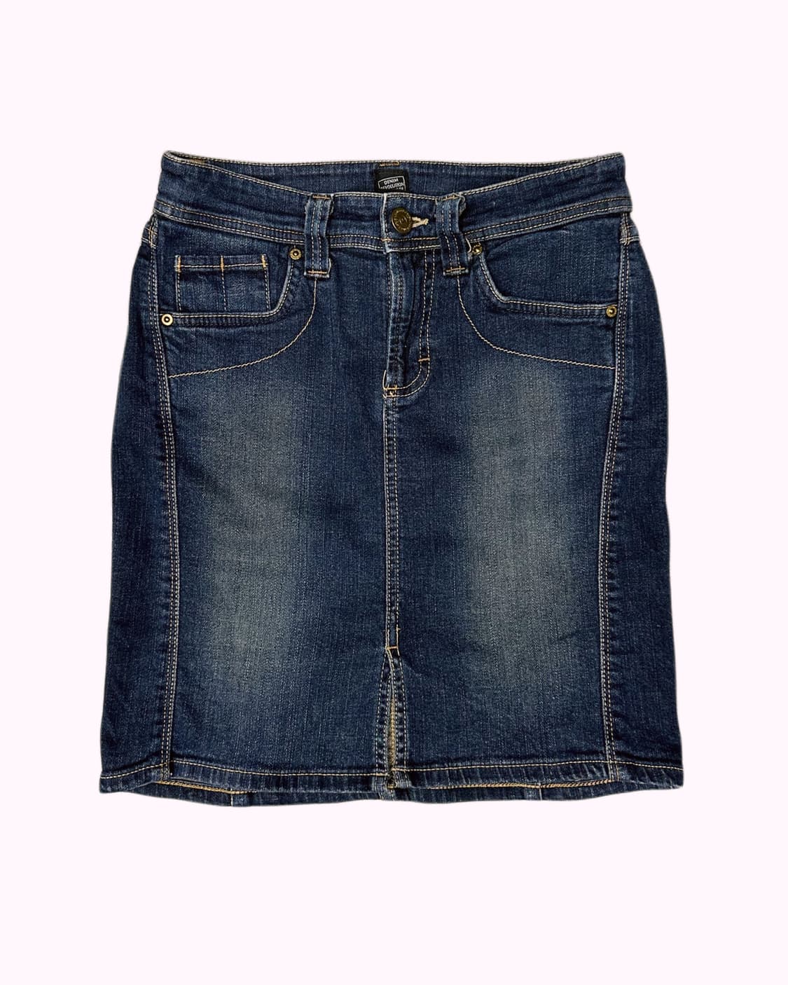 C17 pannel line denim skirt 상품이미지2