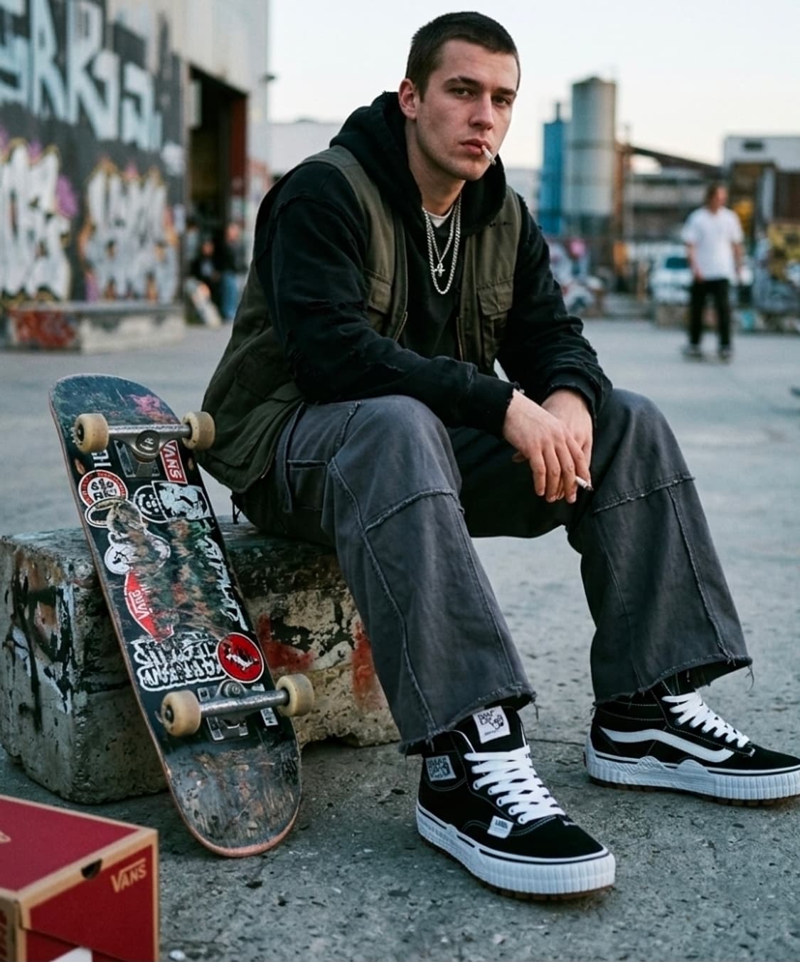 반스 볼트 LX 하프캡 캡매쉬 하이탑 새상품 270 상품이미지8