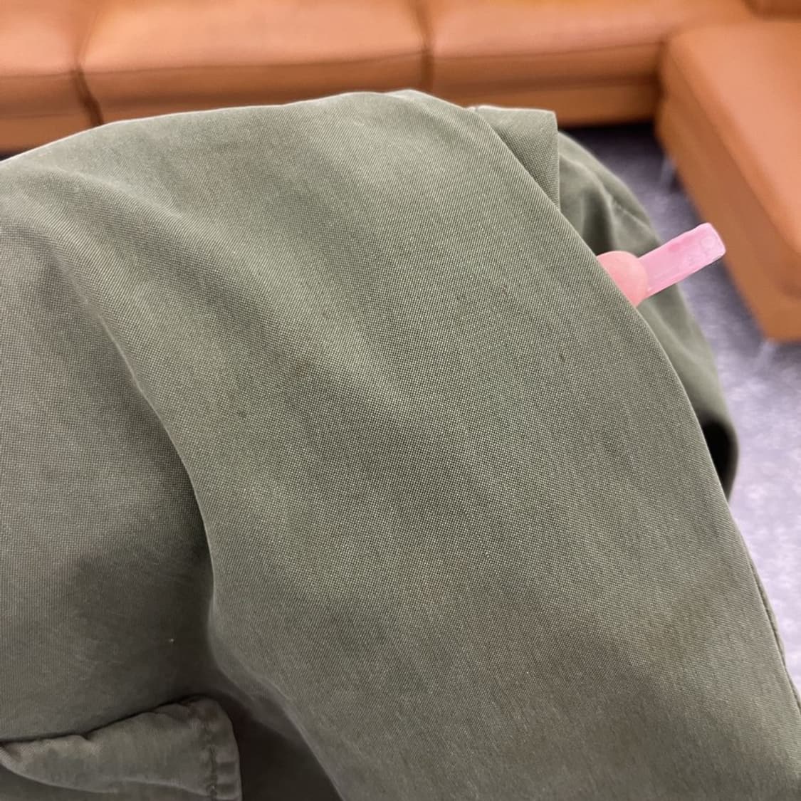 빈티지 스트릿 펑크 말차카키 트러커 카고 반바지 31인치 C12362 상품이미지6