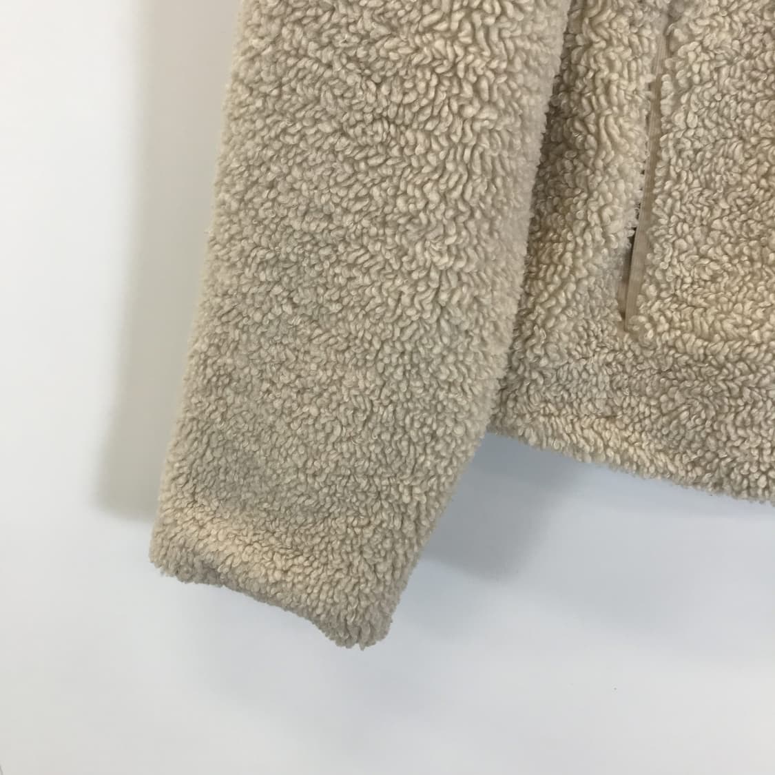 자라 에코시어링 뽀글이 더플자켓 [여성M] 상품이미지3