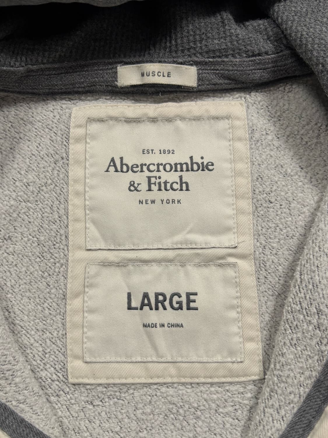 아베크롬비 그레이 후드 자켓 상품이미지6