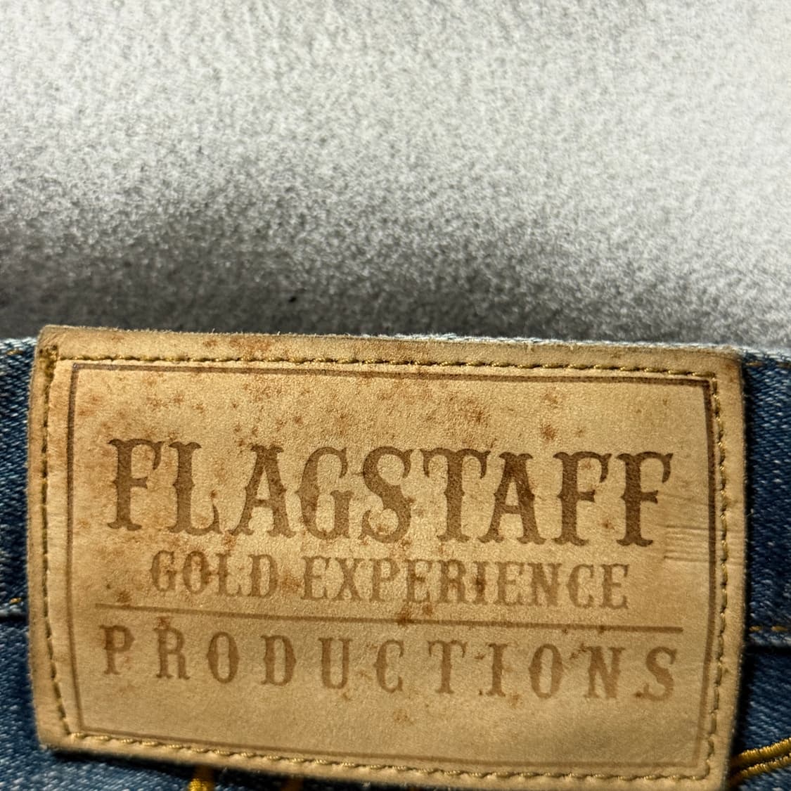 Flag Staff x Peanuts 스누피 멀티 자수 패치 데님 팬츠 상품이미지8