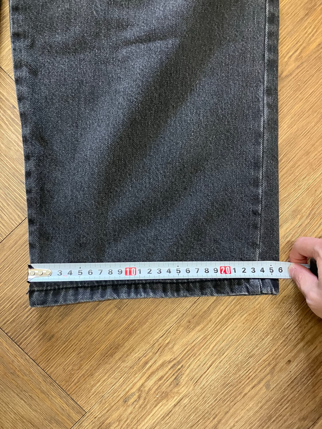 N215 디스이즈네버댓 흑청 데님팬츠 상품이미지7