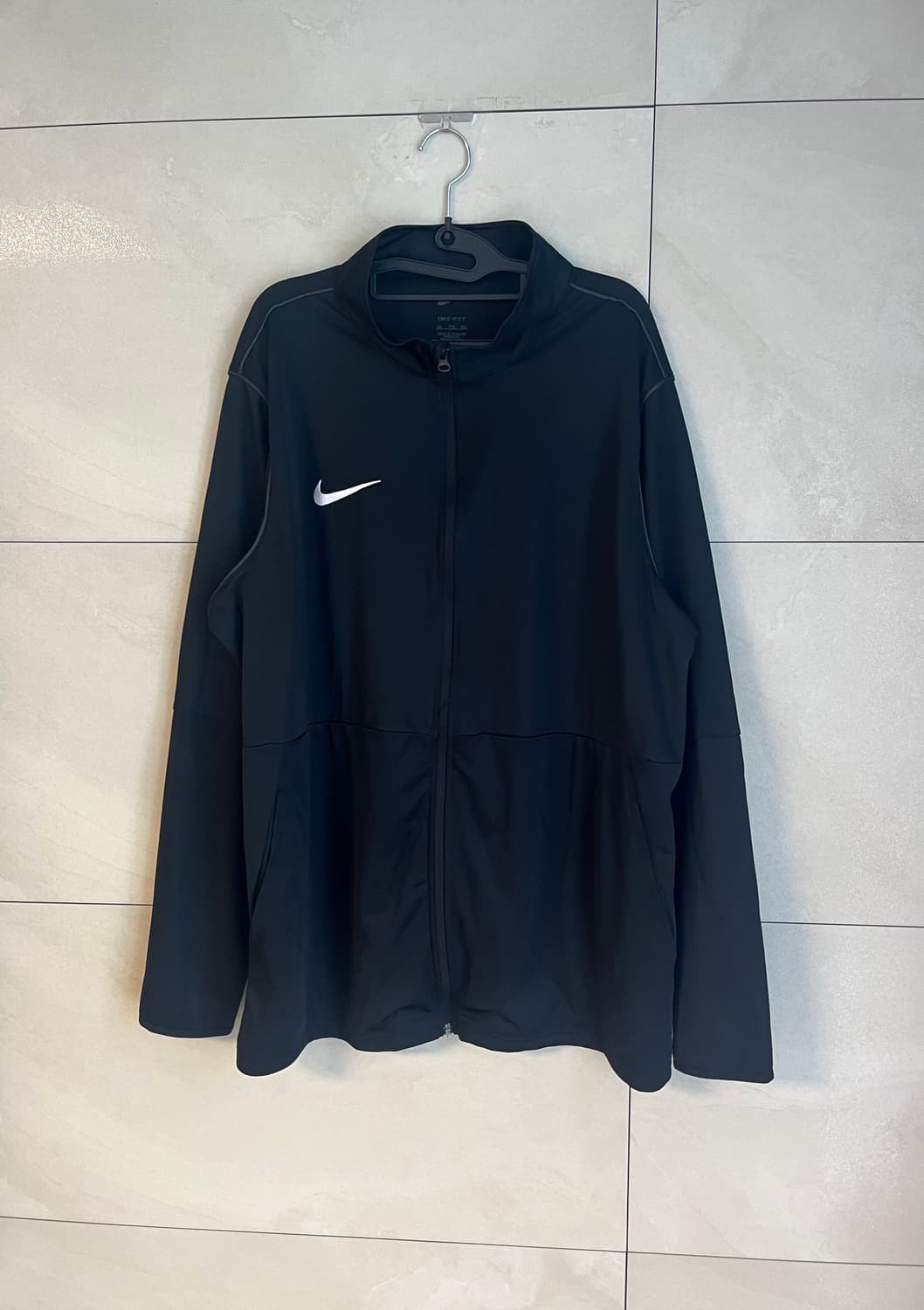 (2XL/115) 나이키 드라이핏 져지 블랙 상품이미지3