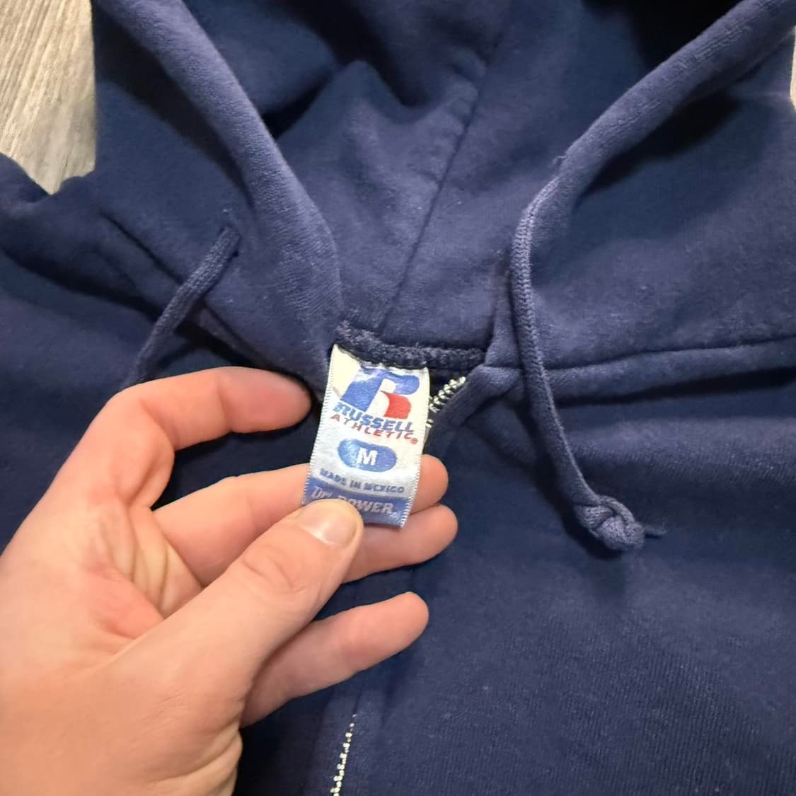 러셀 애슬레틱 빈티지 후드 집업 상품이미지3