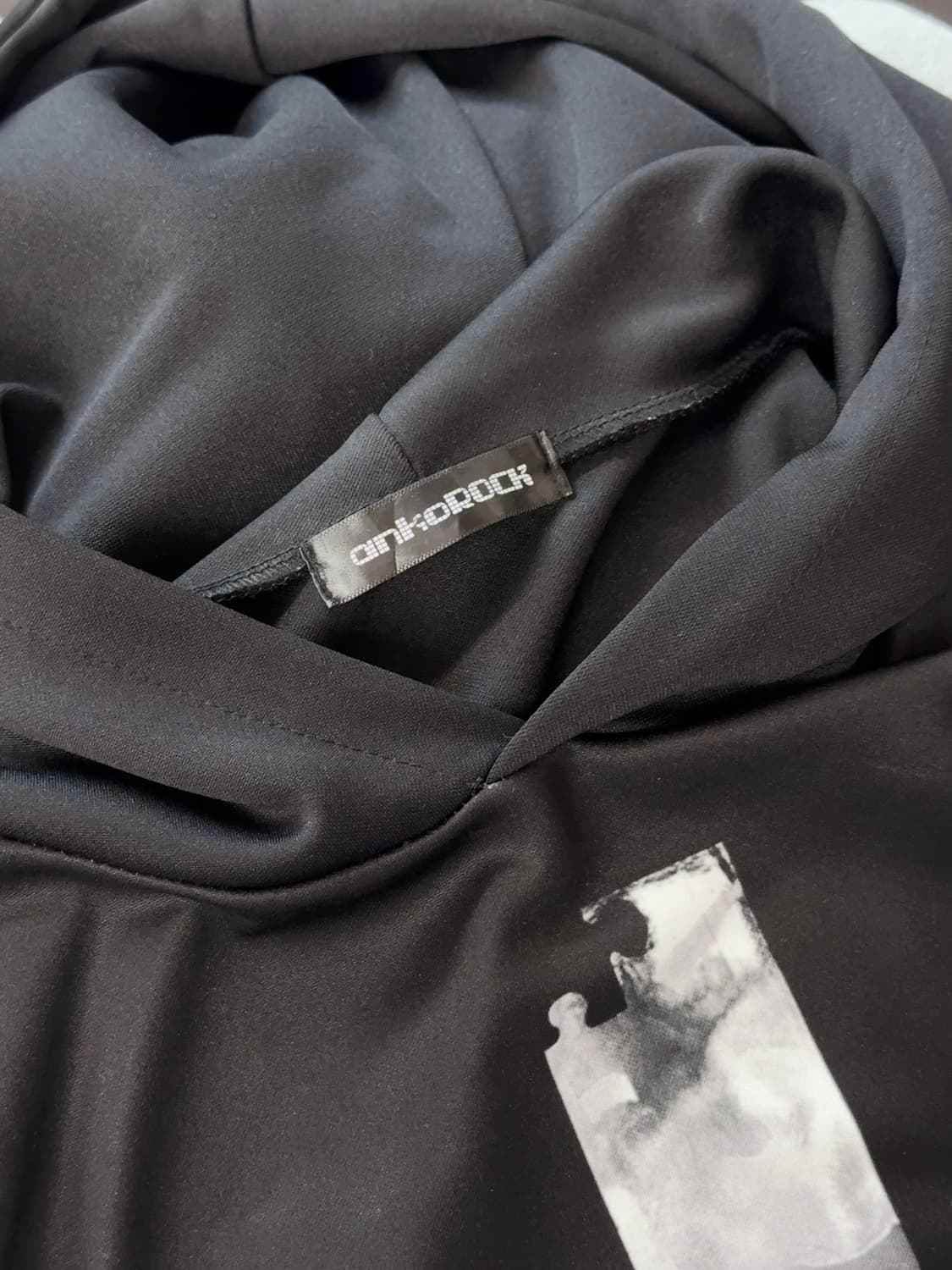 ankorock 유키무라 퇴폐 크로스 풀오버 파카 중성계 고스 일브 상품이미지6