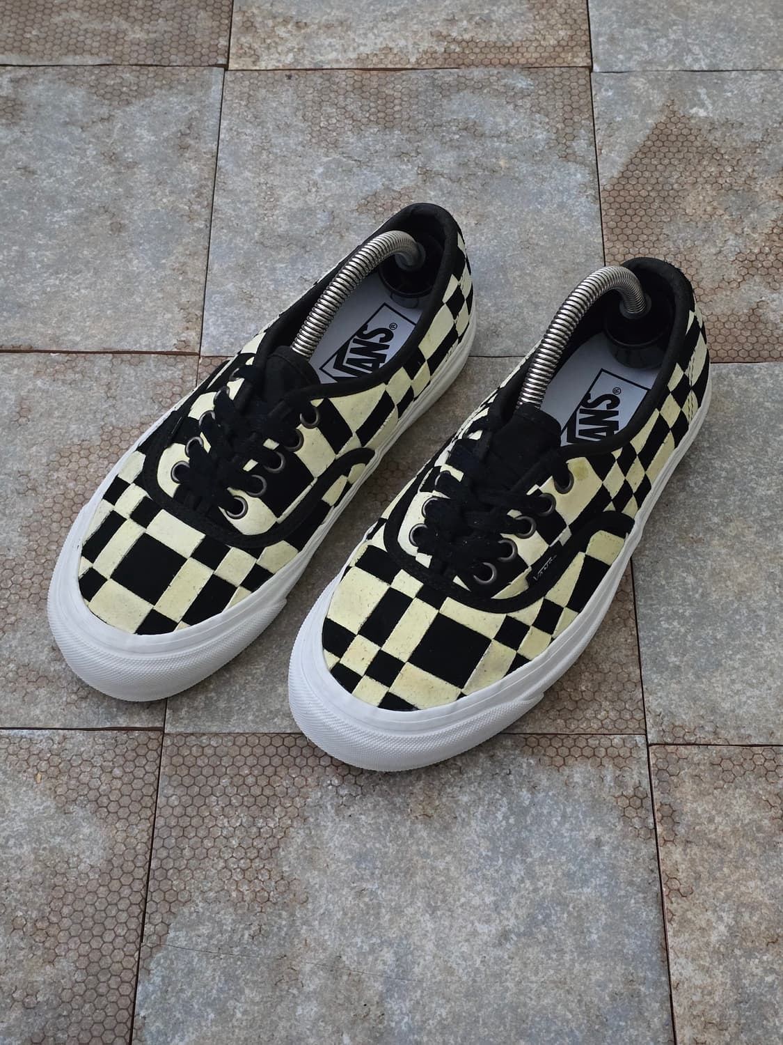 (245)반스 어센틱 44 dx 우븐 체크 상품이미지1