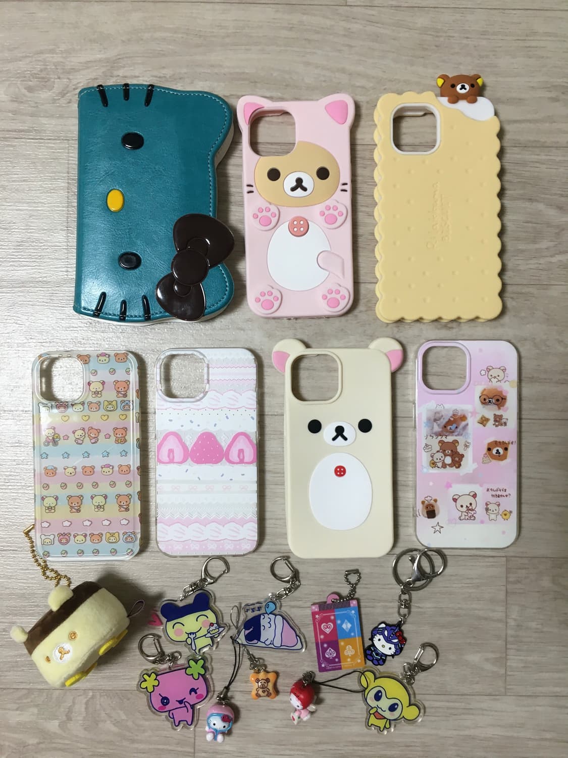 키링발송)아이폰15 케이스 리락쿠마 상품이미지1