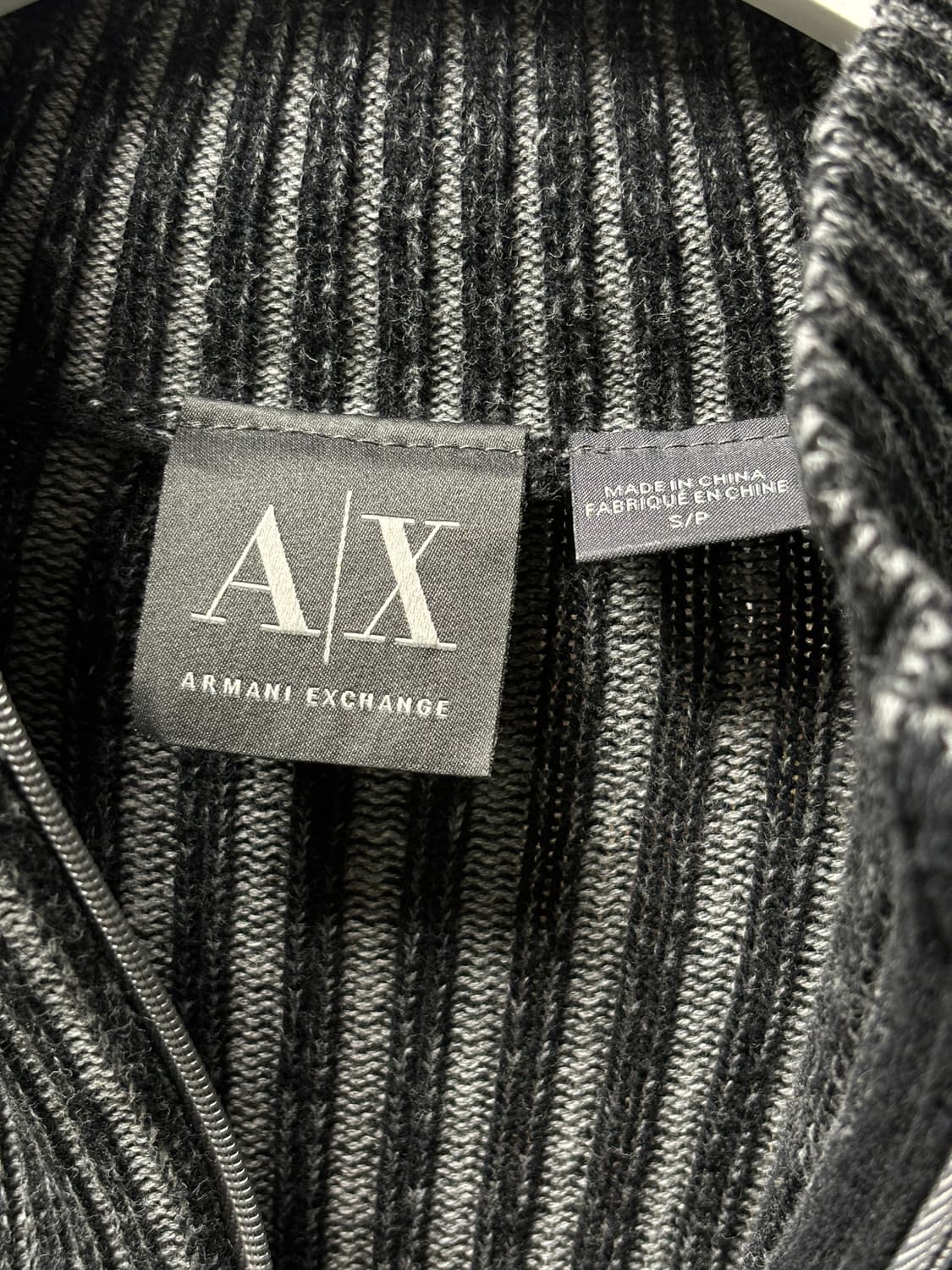 아르마니 익스체인지 집업 니트 상품이미지6