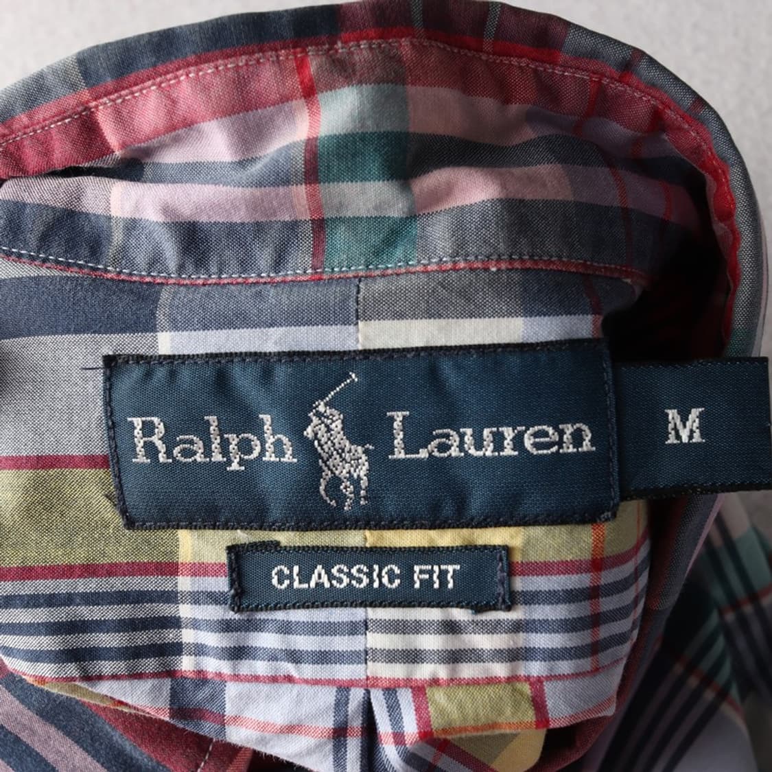 랄프로렌 체크셔츠 M 상품이미지5