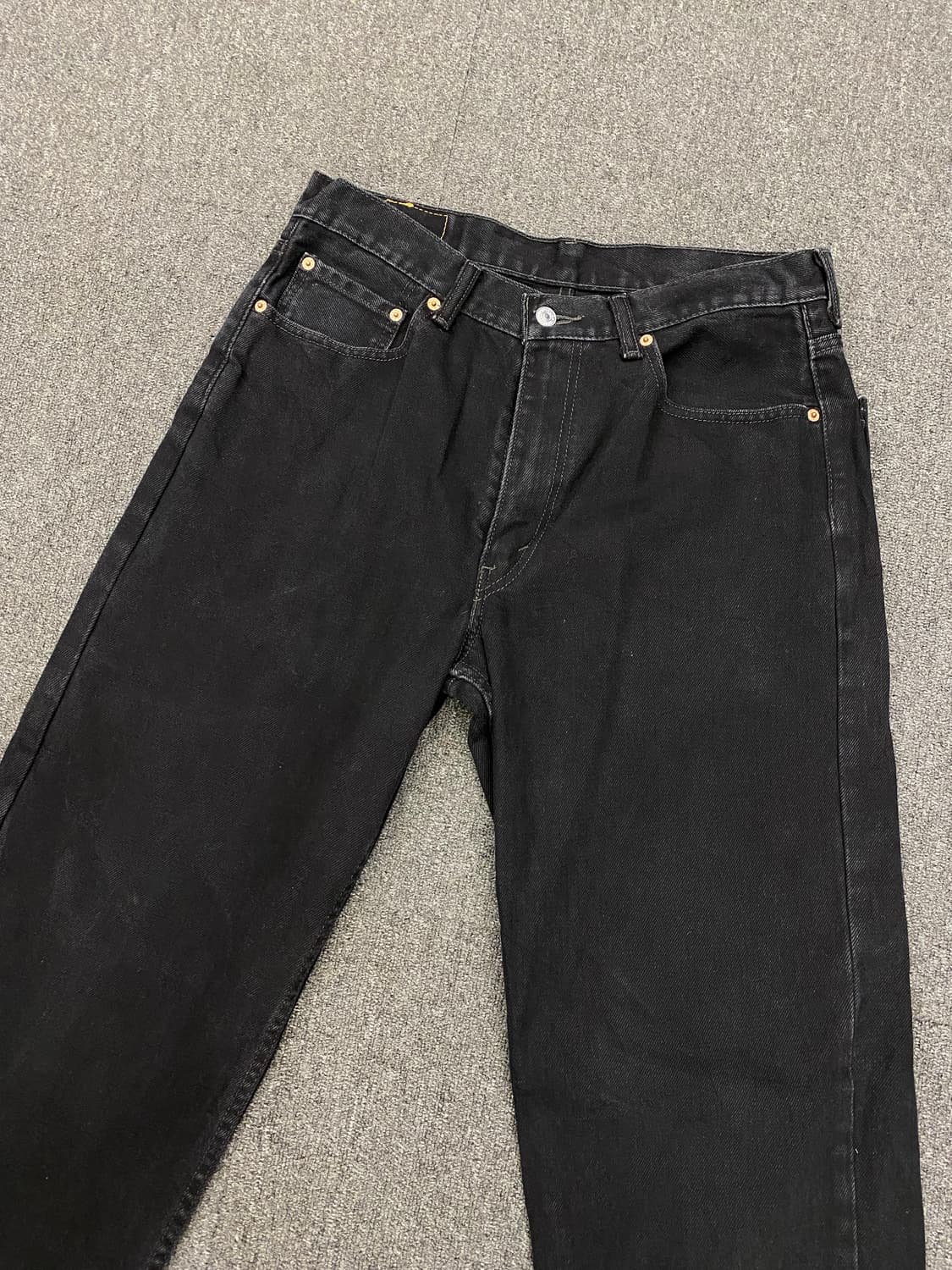 Levis 리바이스 550 흑청 데님팬츠 상품이미지4