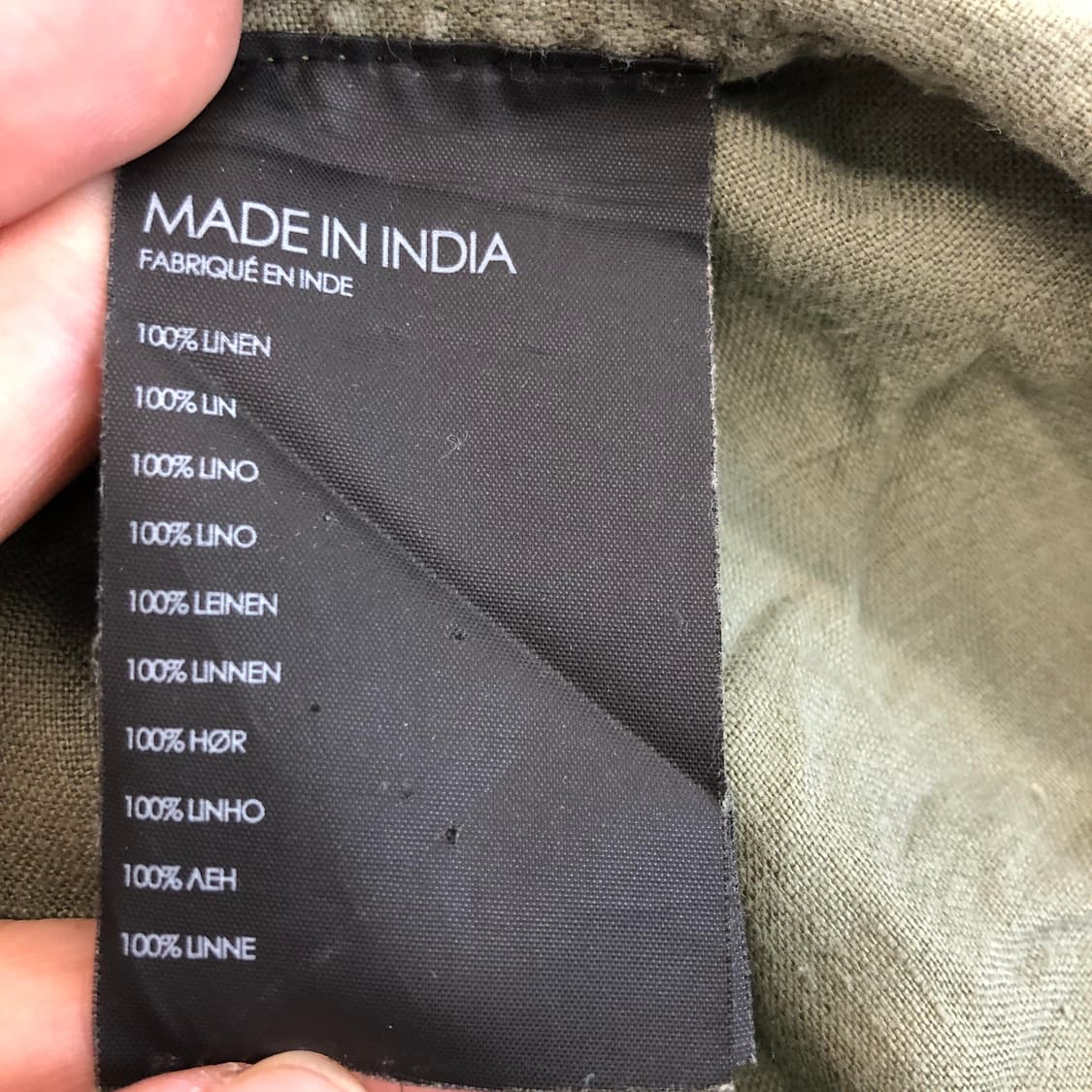 클럽모나코 헨리넥 린넨셔츠 L 상품이미지6