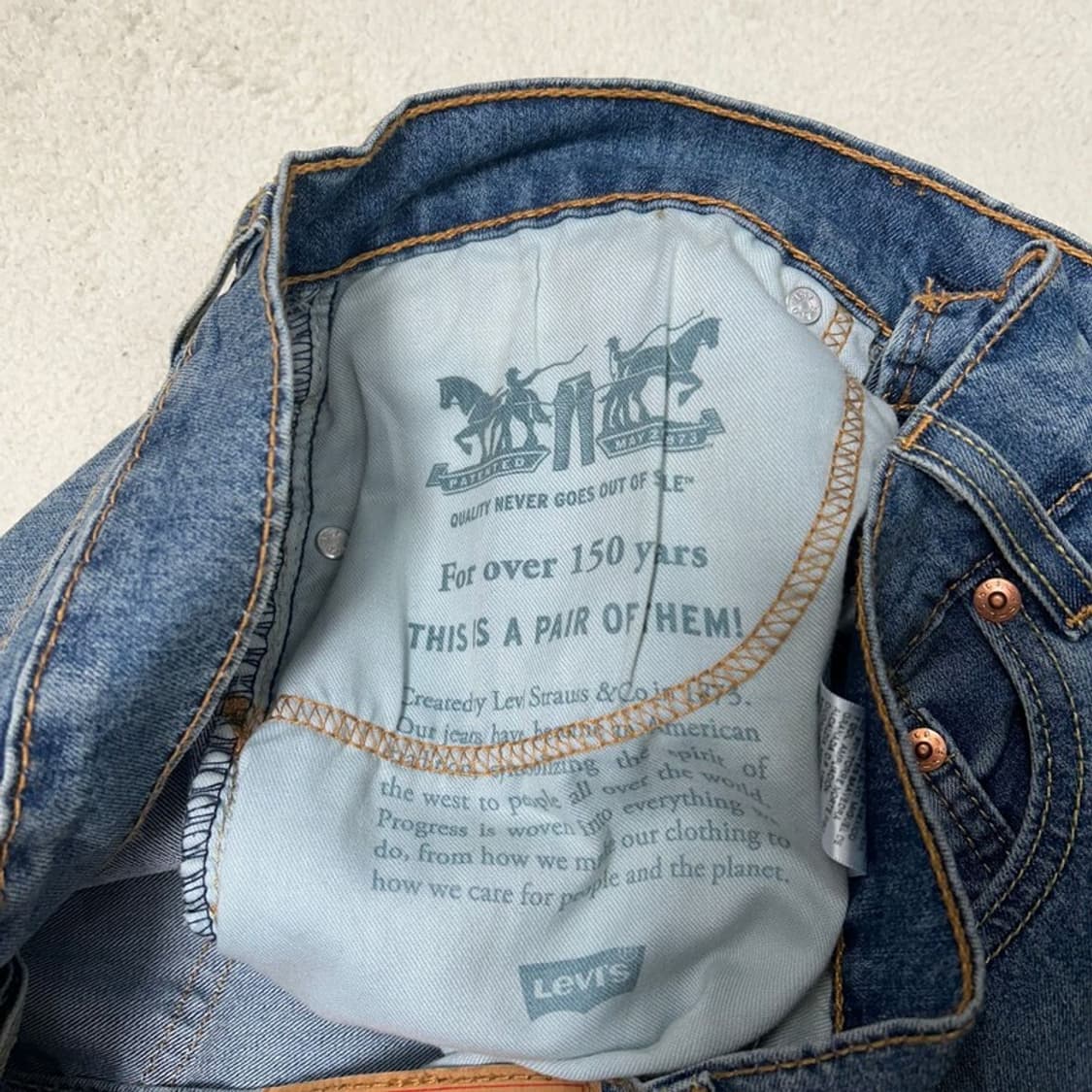 리바이스 505 청바지 W 32 L 32 상품이미지4