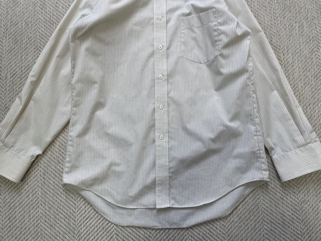 Courreges 꾸레쥬 베이지 카라 셔츠  상품이미지2