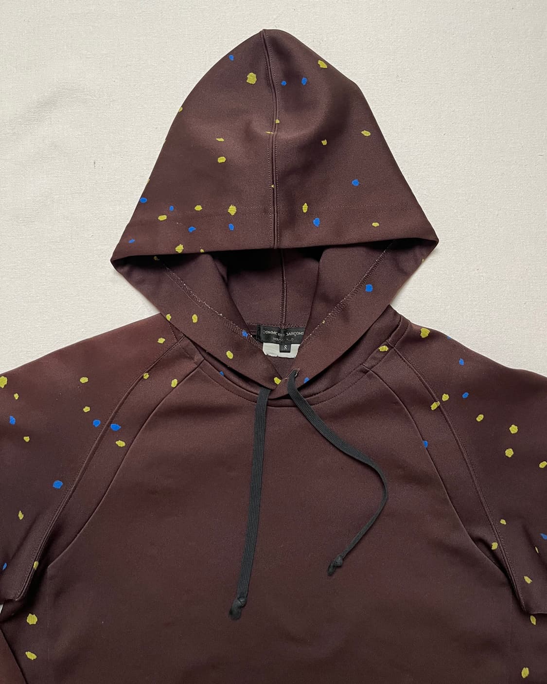 꼼데가르송 옴므플러스 페인팅 후드티 comme des garcons 상품이미지5