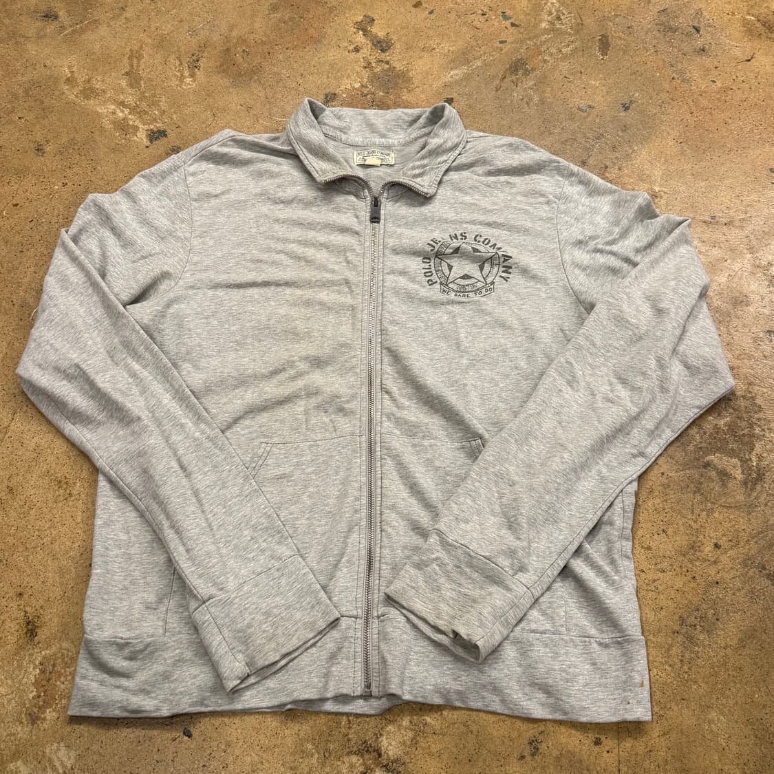 폴로 진스 컴퍼니 그레이 집업 져지 상품이미지2