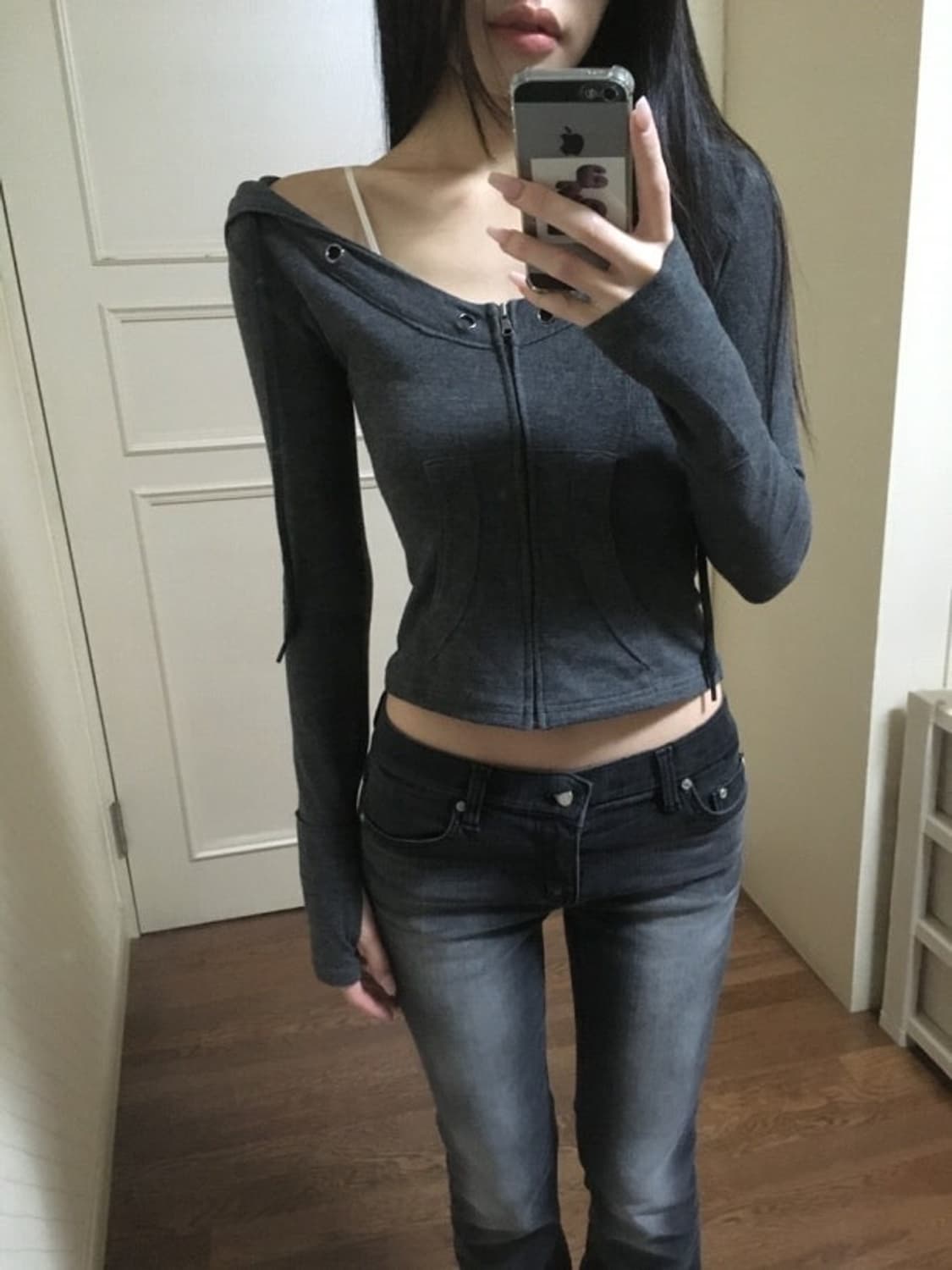 플리즈노팔로우 글렌 후디 후드집업 상품이미지2