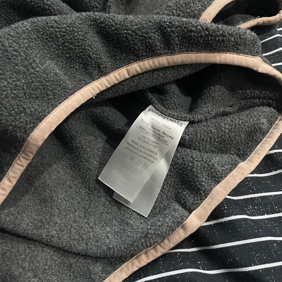 00s 파타고니아 신칠라 후리스 L 차콜그레이 상품이미지5