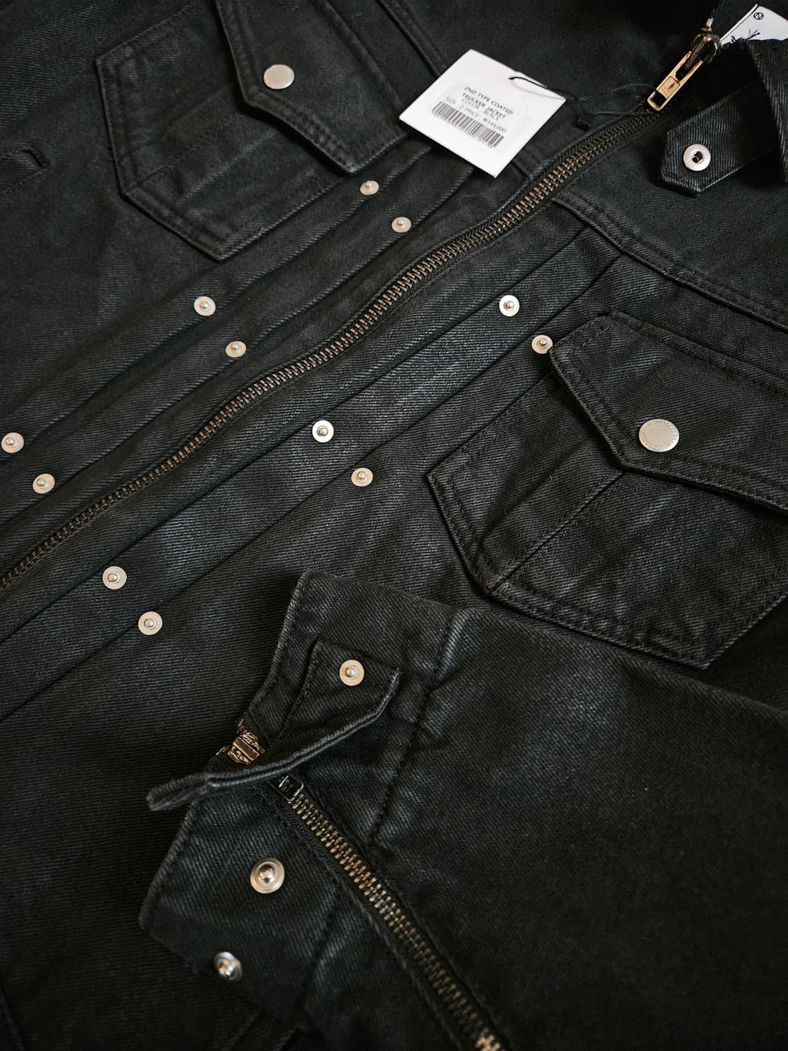 넥스트도어립스 2ND TYPE COATED TRUCKER JACKET 상품이미지3