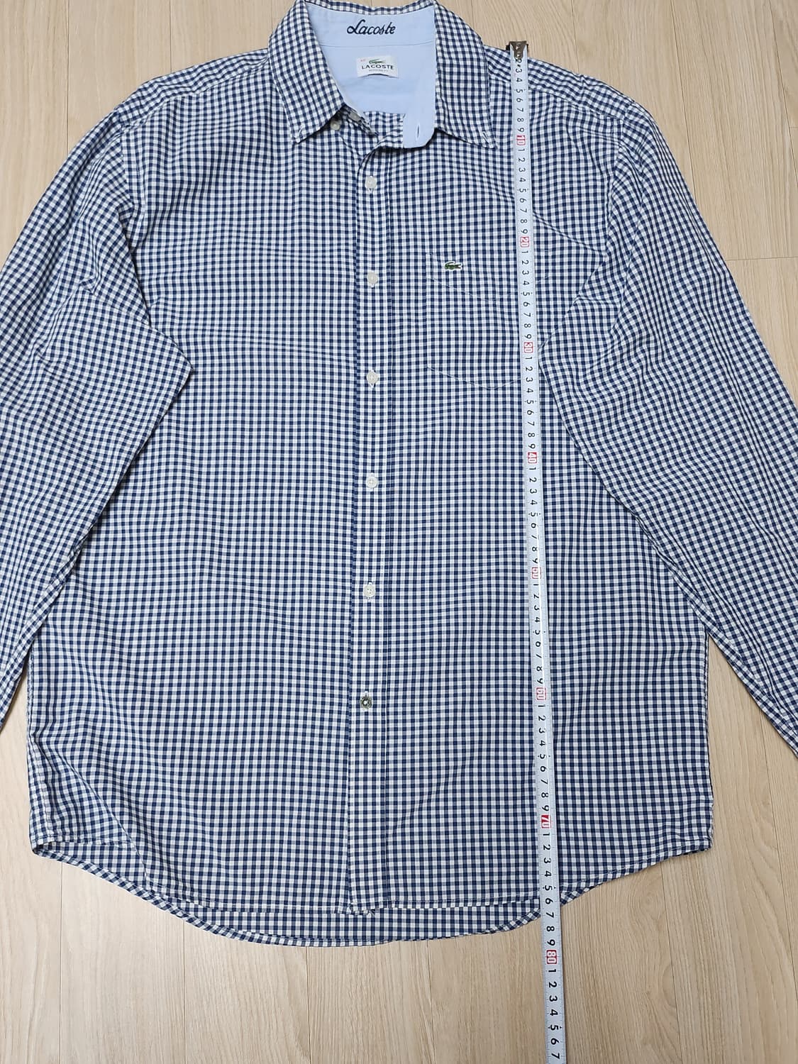 라코스테 체크셔츠 (42 상품이미지6