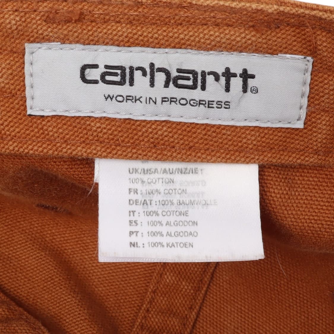 칼하트 윕 브라운 레더탭 캡 상품이미지8