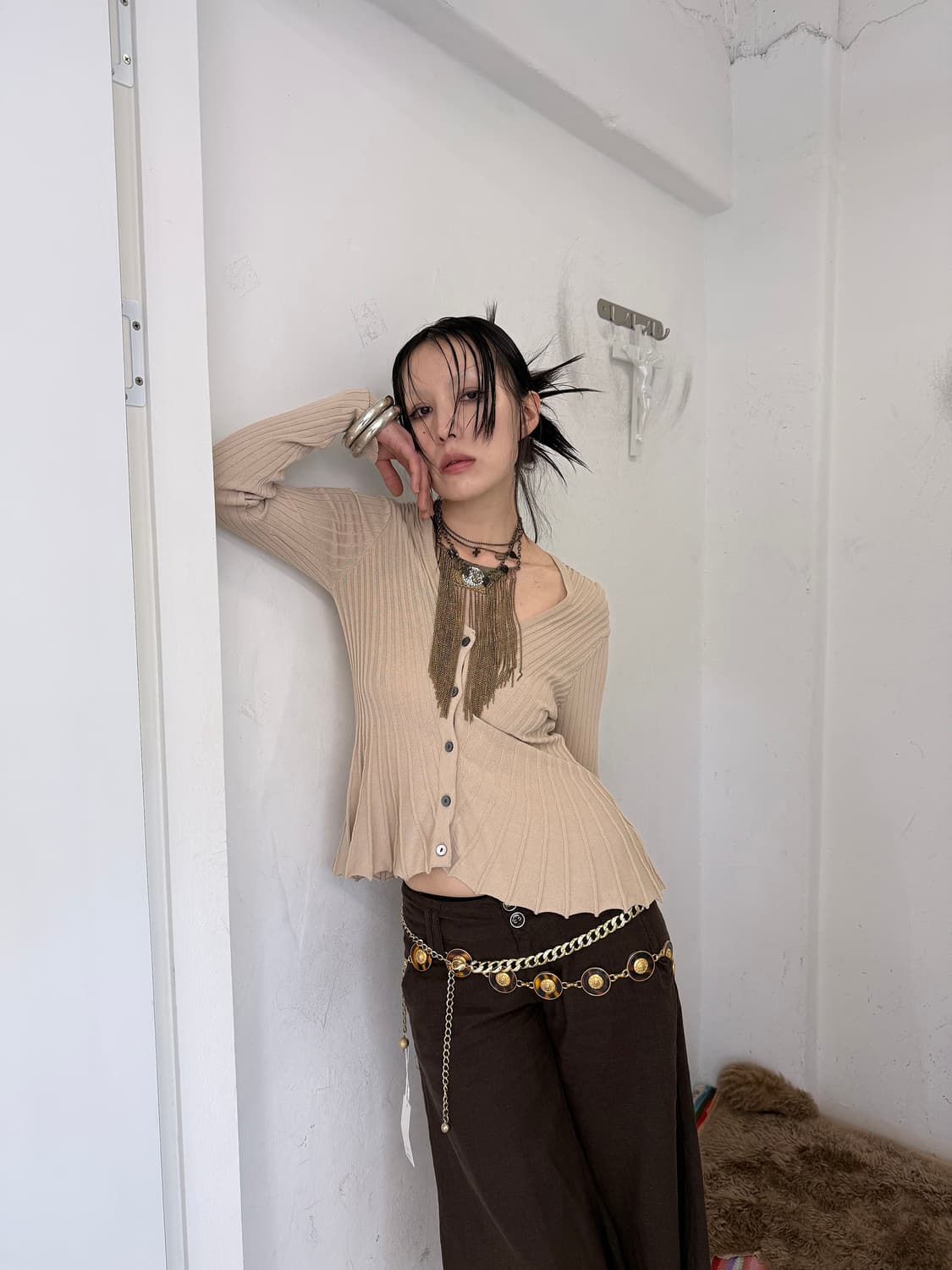 pleats cardigan 상품이미지2