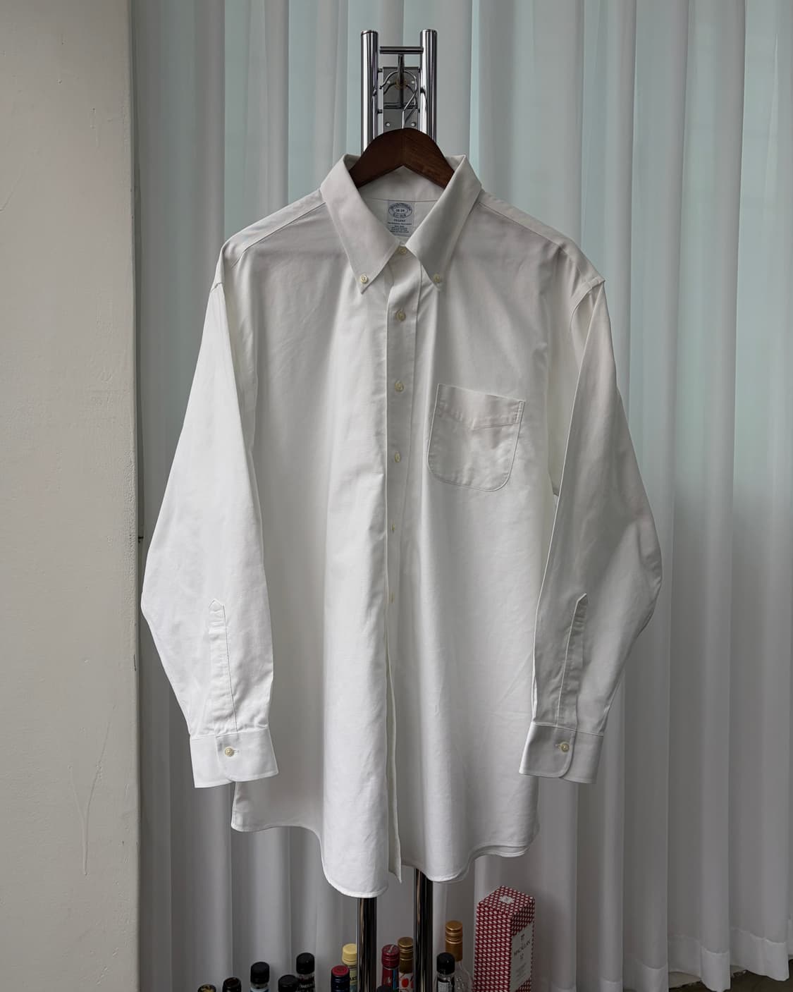 [XL]브룩스브라더스 클래식 화이트 셔츠 상품이미지4