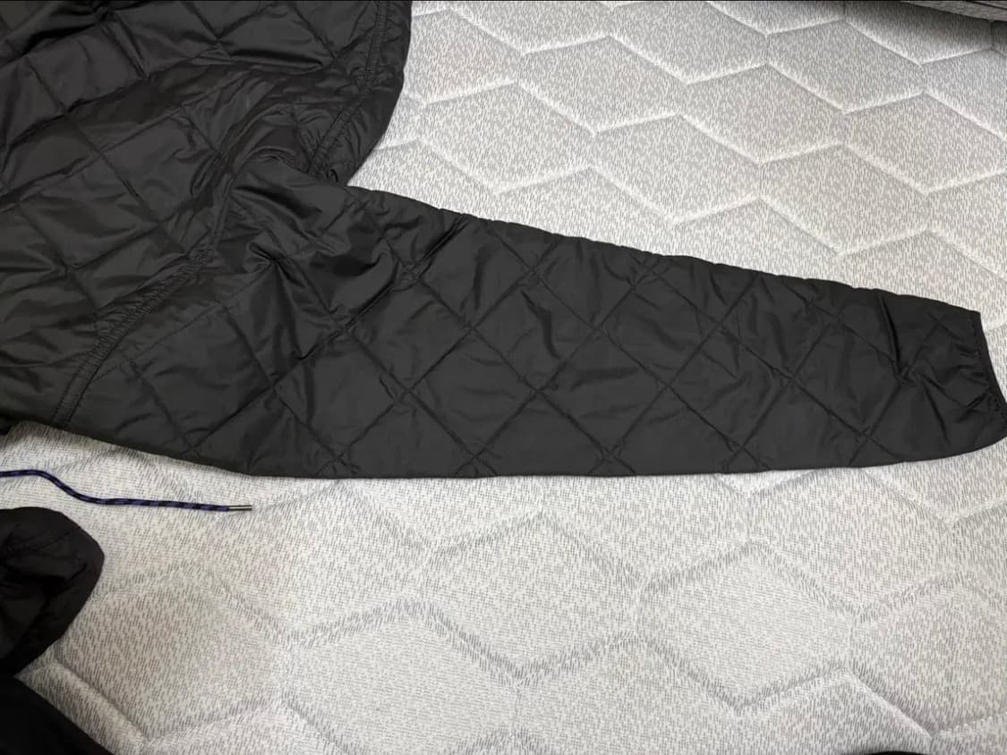 파타고니아 다이아몬드 퀼티드 봄버 후드 블랙 L 상품이미지7