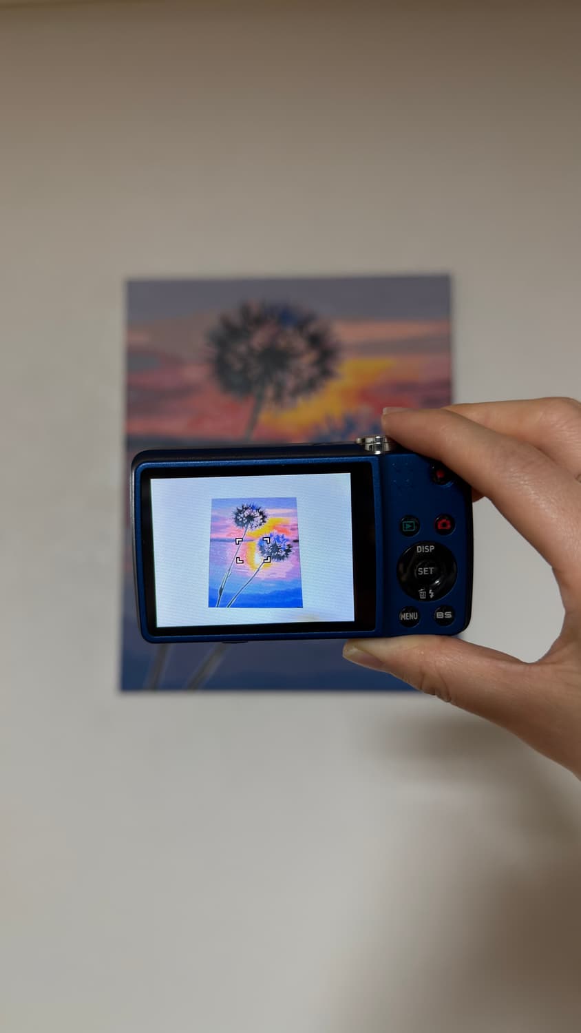 작례O) 카시오 엑슬림 ex-z550 블루 상품이미지6