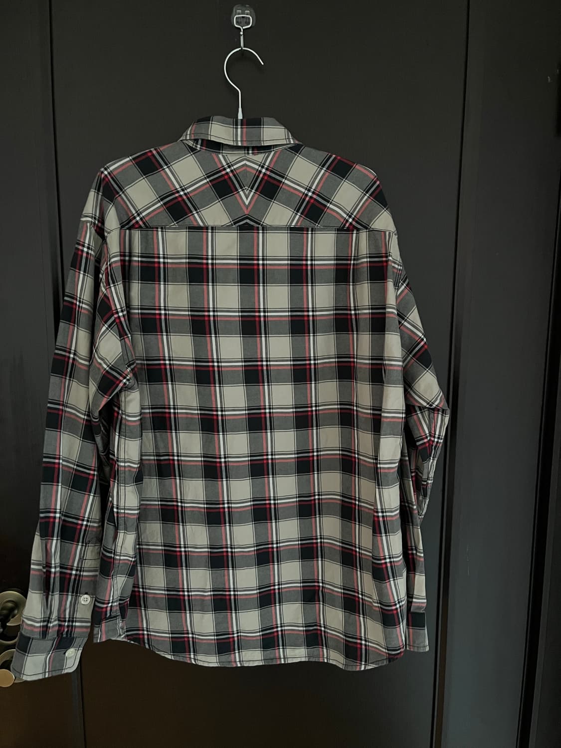 디스이즈네버뎃 체크 셔츠 M 상품이미지5