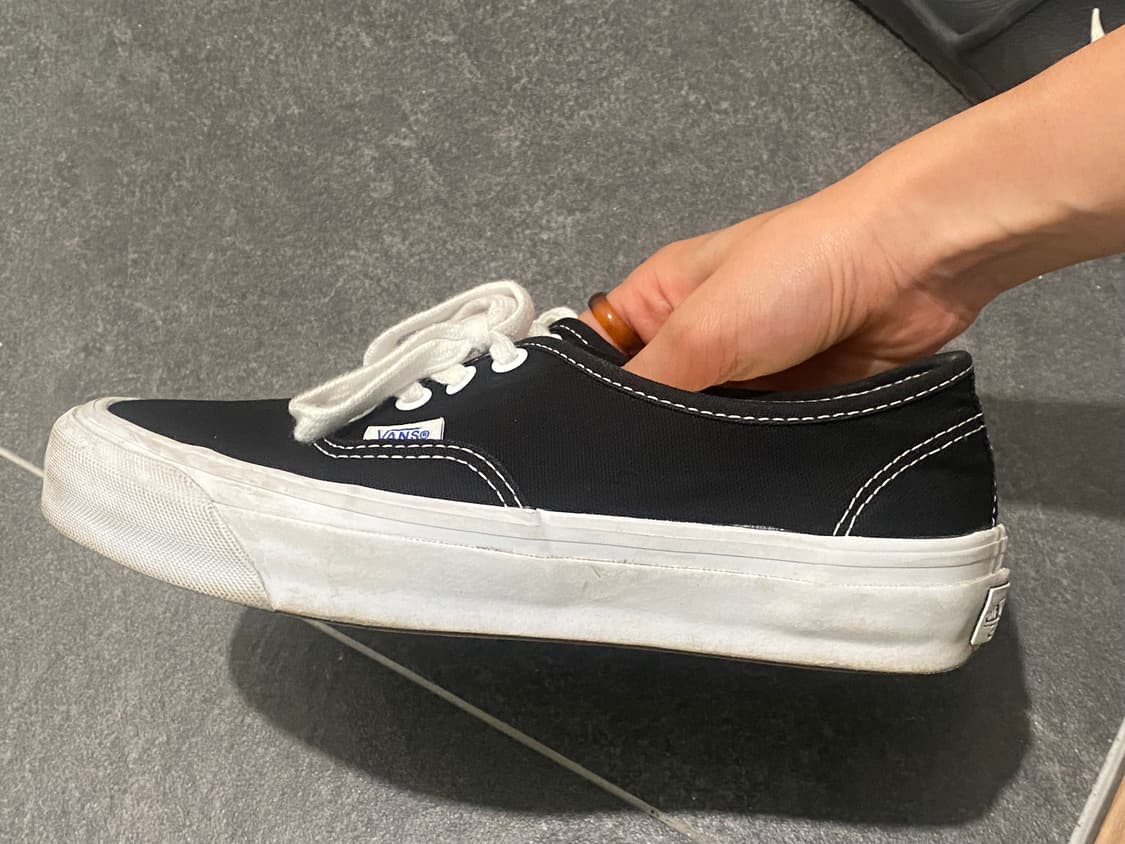 반스 LX 어센틱 리이슈 블랙 235사이즈(240mm분께 추천) 상품이미지4