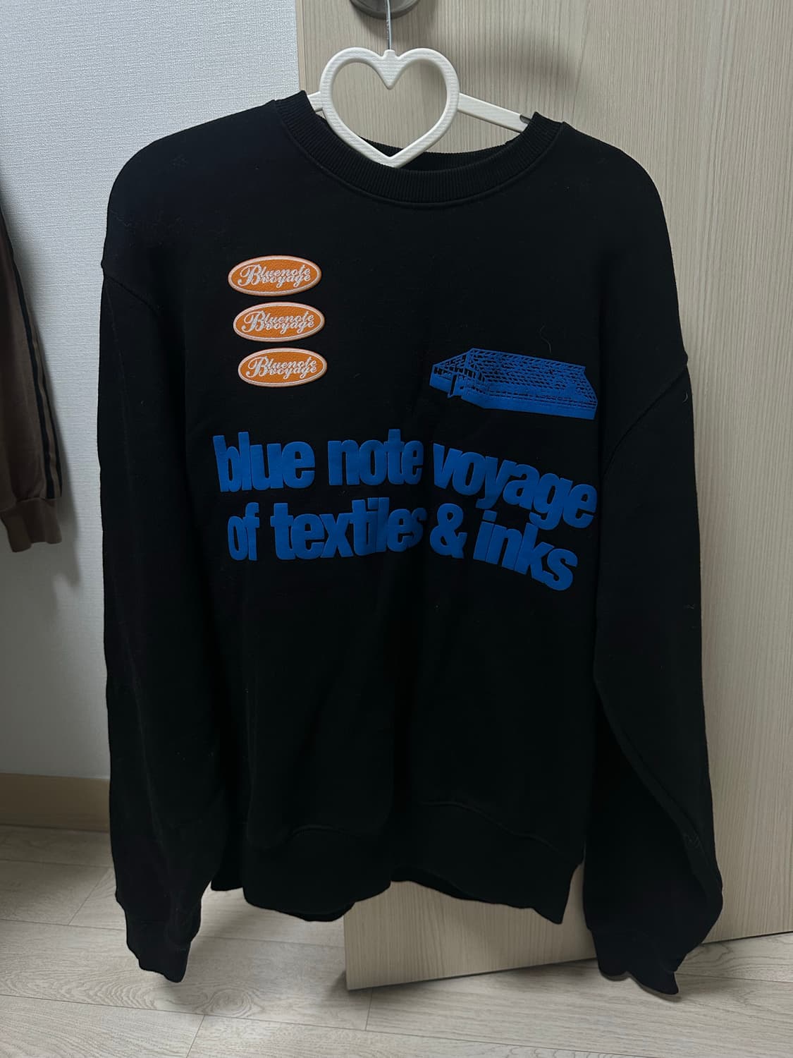 더바이닐하우스 링크 스웨트 셔츠 블랙 S  상품이미지1