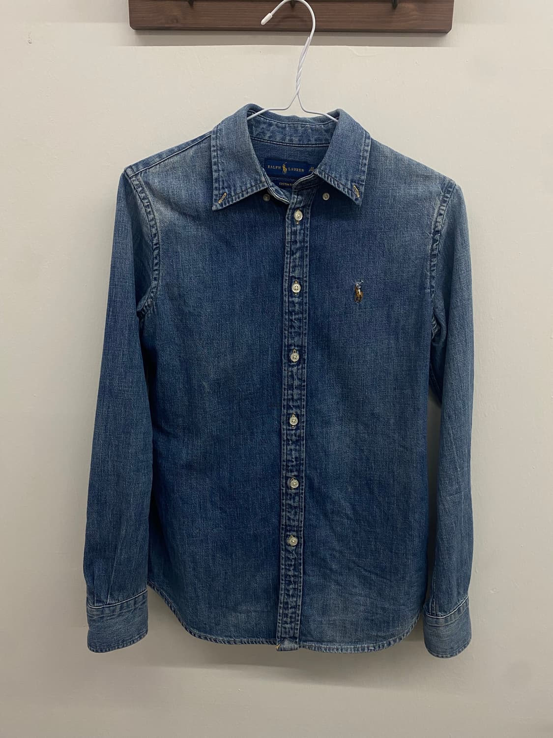 폴로 랄프로렌 데님 셔츠 XS (커스텀핏) 상품이미지1
