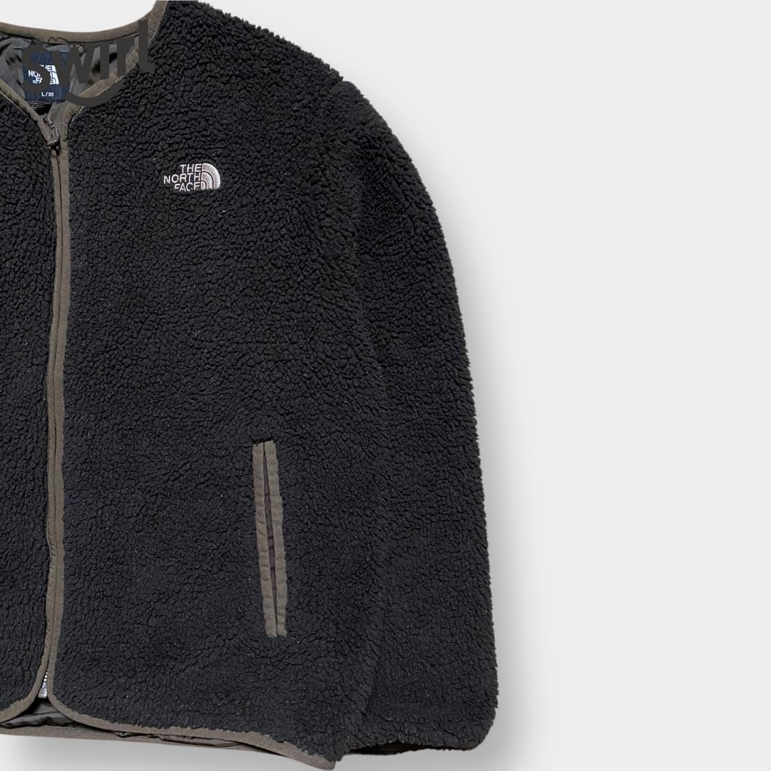 🌊TNF camper fleece cardigan 상품이미지3