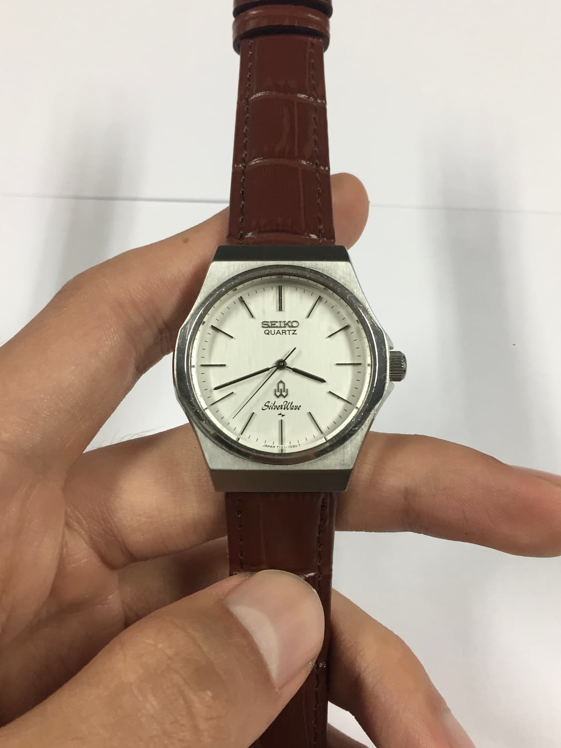 80s seiko silver wave quartz 상품이미지2