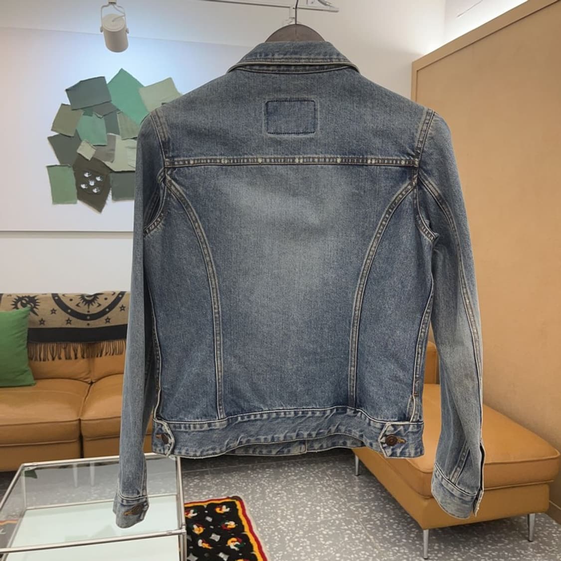 리바이스 7850K 빈티지 워싱 트러커 데님 자켓 95 C08286 상품이미지4