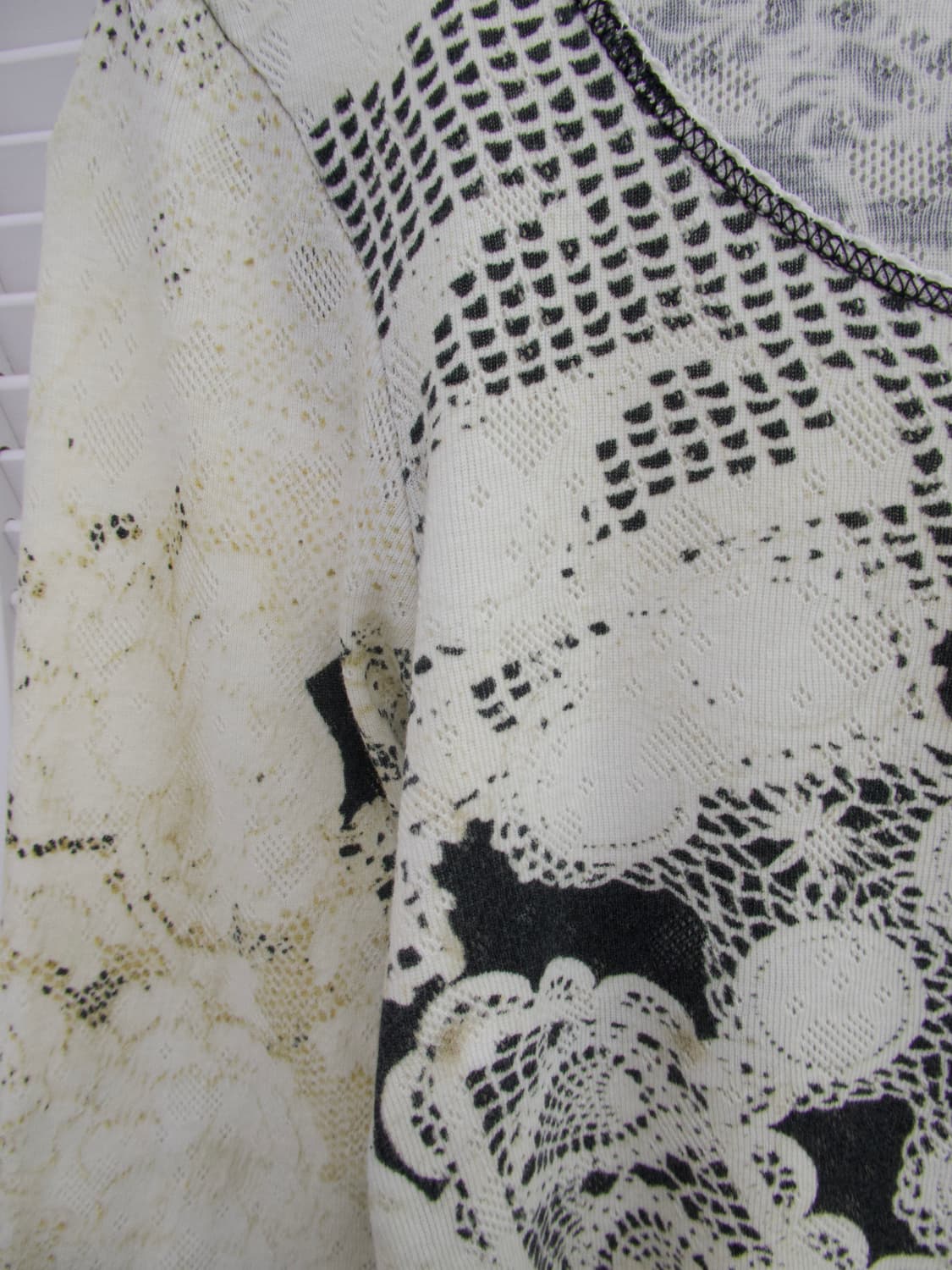 Ahcahcum 레이스 프린트 탑  상품이미지7