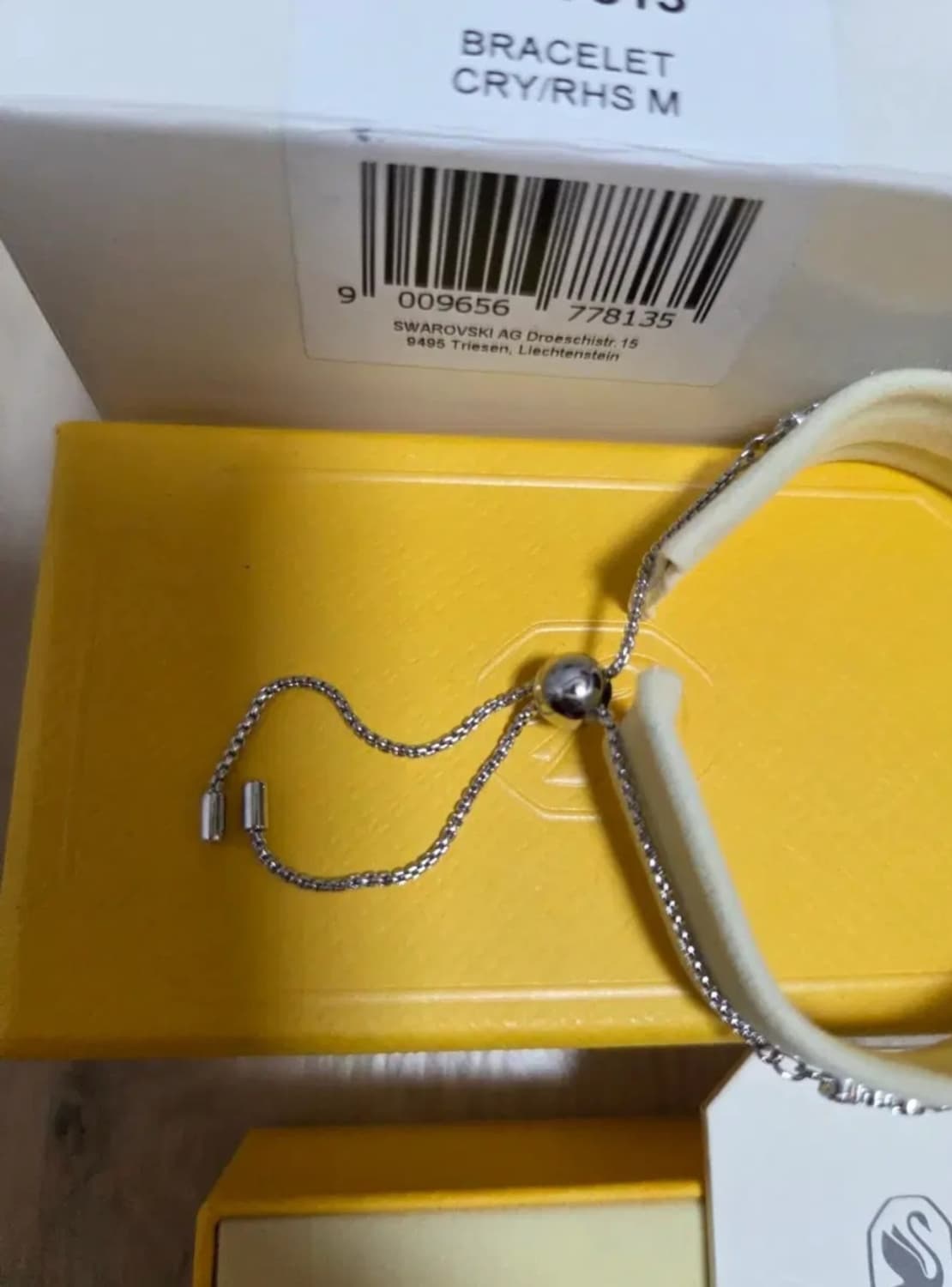 새제품)신형 스와로브스키 매트릭스 테니스 팔찌 상품이미지8